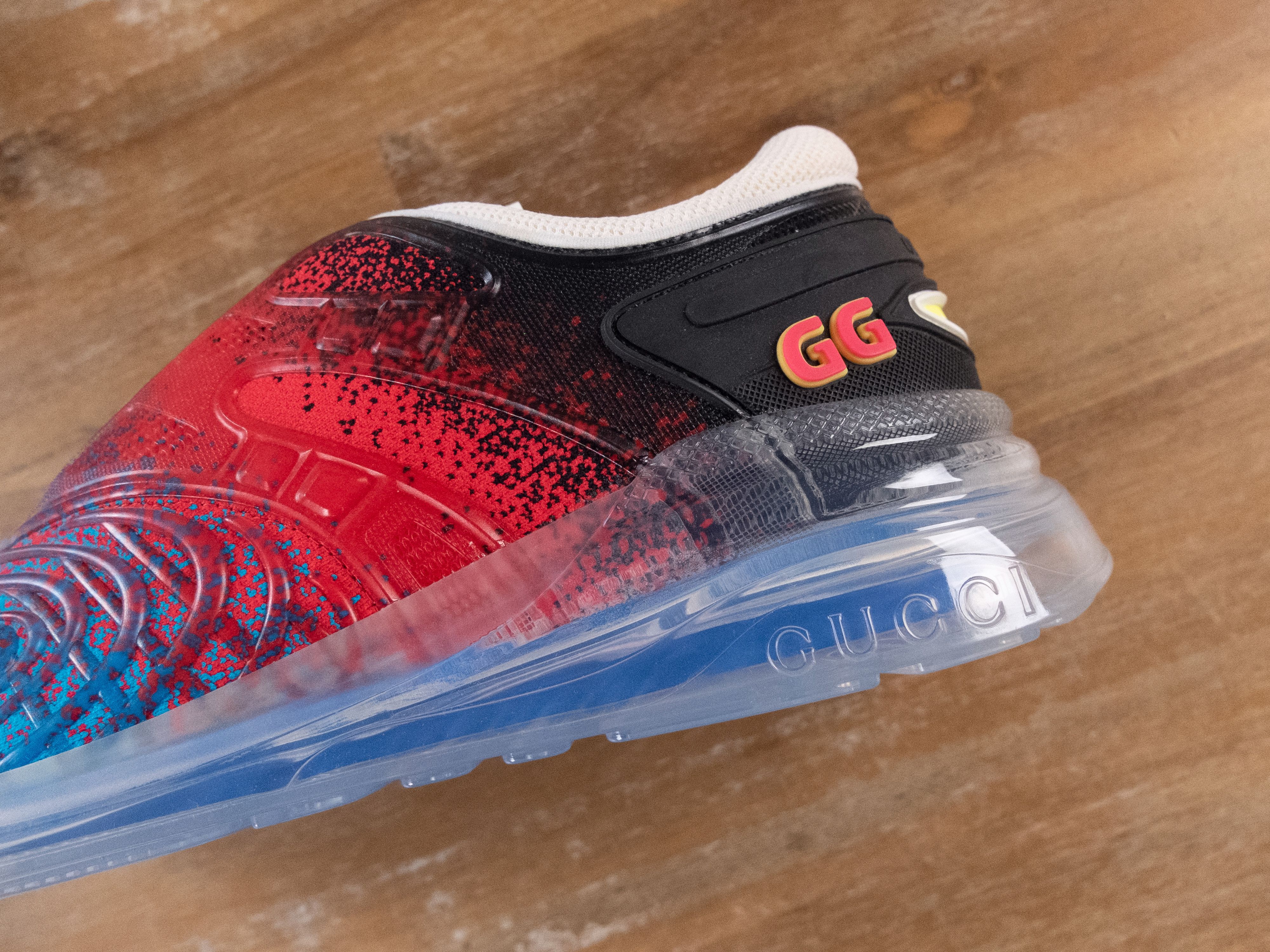 Gucci GUCCI Ultrapace blue red black sneakers 7.5 US / 7 UK / 41 Size US 7.5 / EU 40-41 - 6 Thumbnail