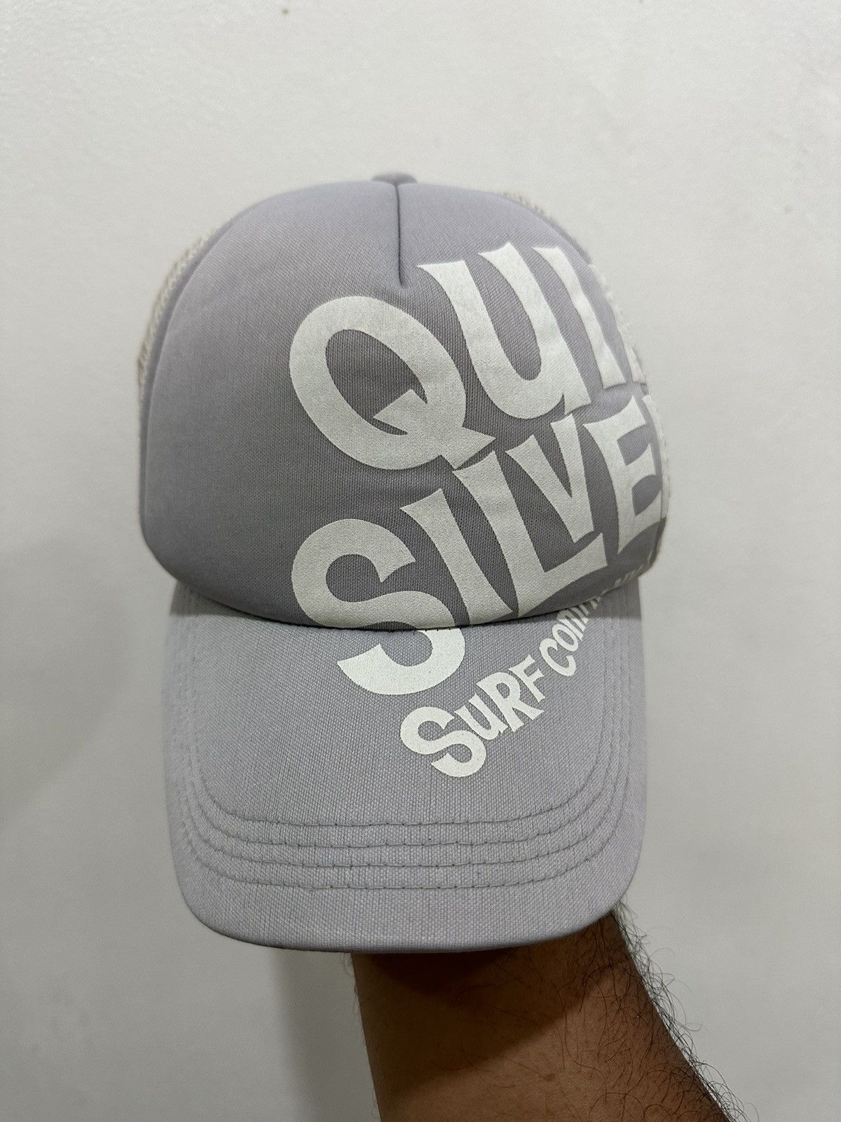 Quicksilver × Vintage 🔥Vintage🔥 Quicksilver Trucker Hat Size ONE SIZE - 2 Thumbnail
