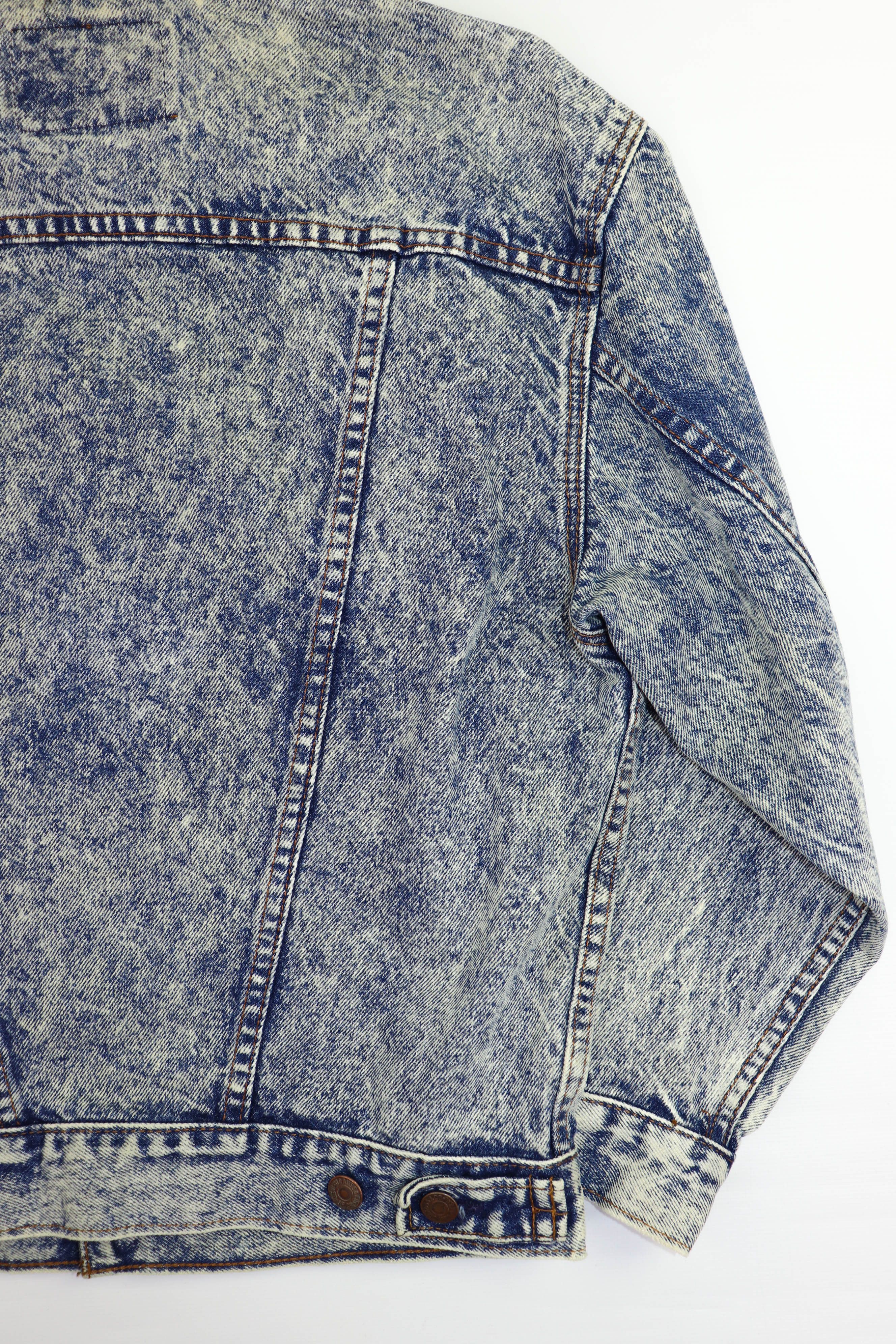 Levi's Levi’s Vintage Made in USA Acid Washed Faded Denim Jacket Size M / US 6-8 / IT 42-44 - 14 Thumbnail
