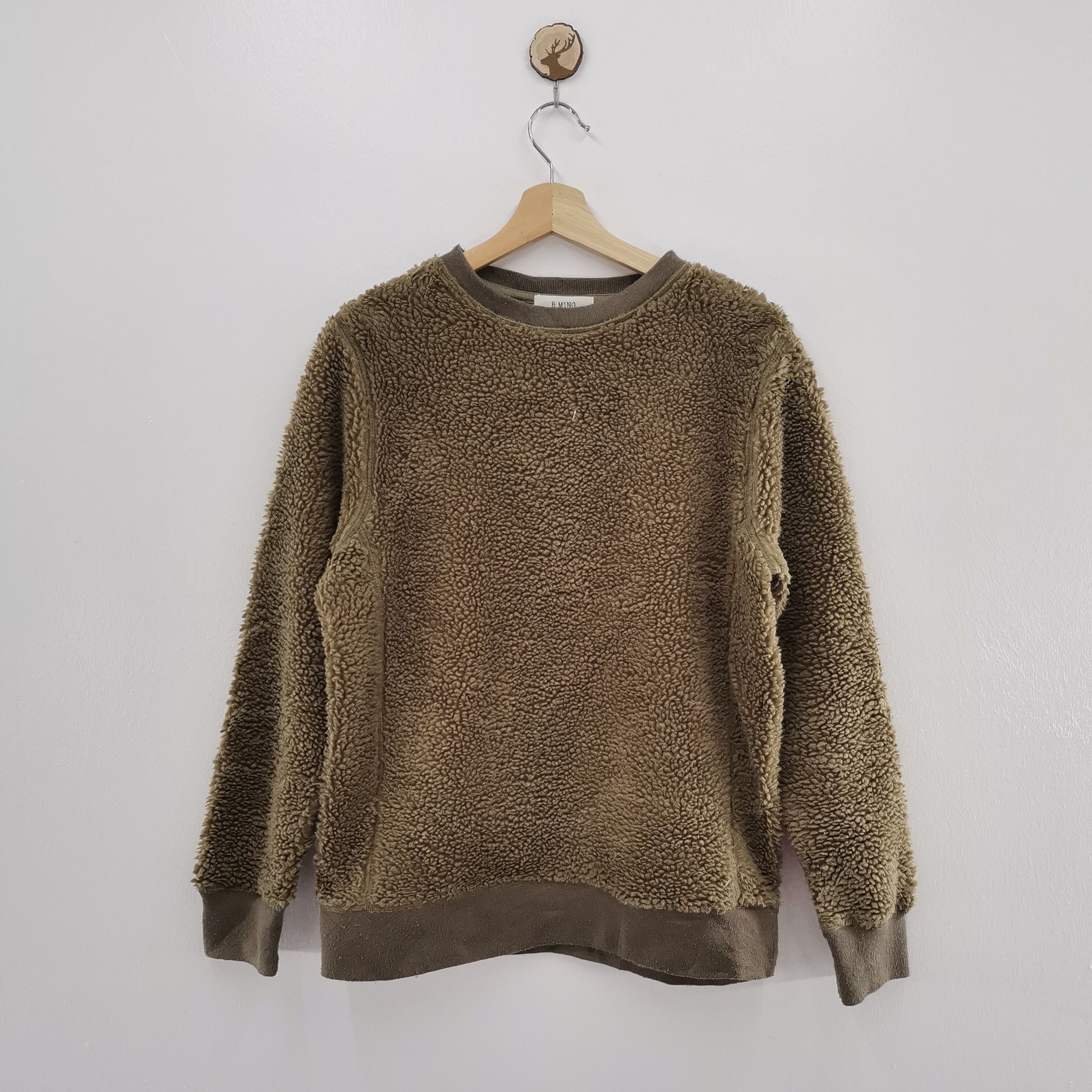 Beams Plus × Japanese Brand Beams Sweatshirt Sherpa Design Size US M / EU 48-50 / 2 - 1 Thumbnail