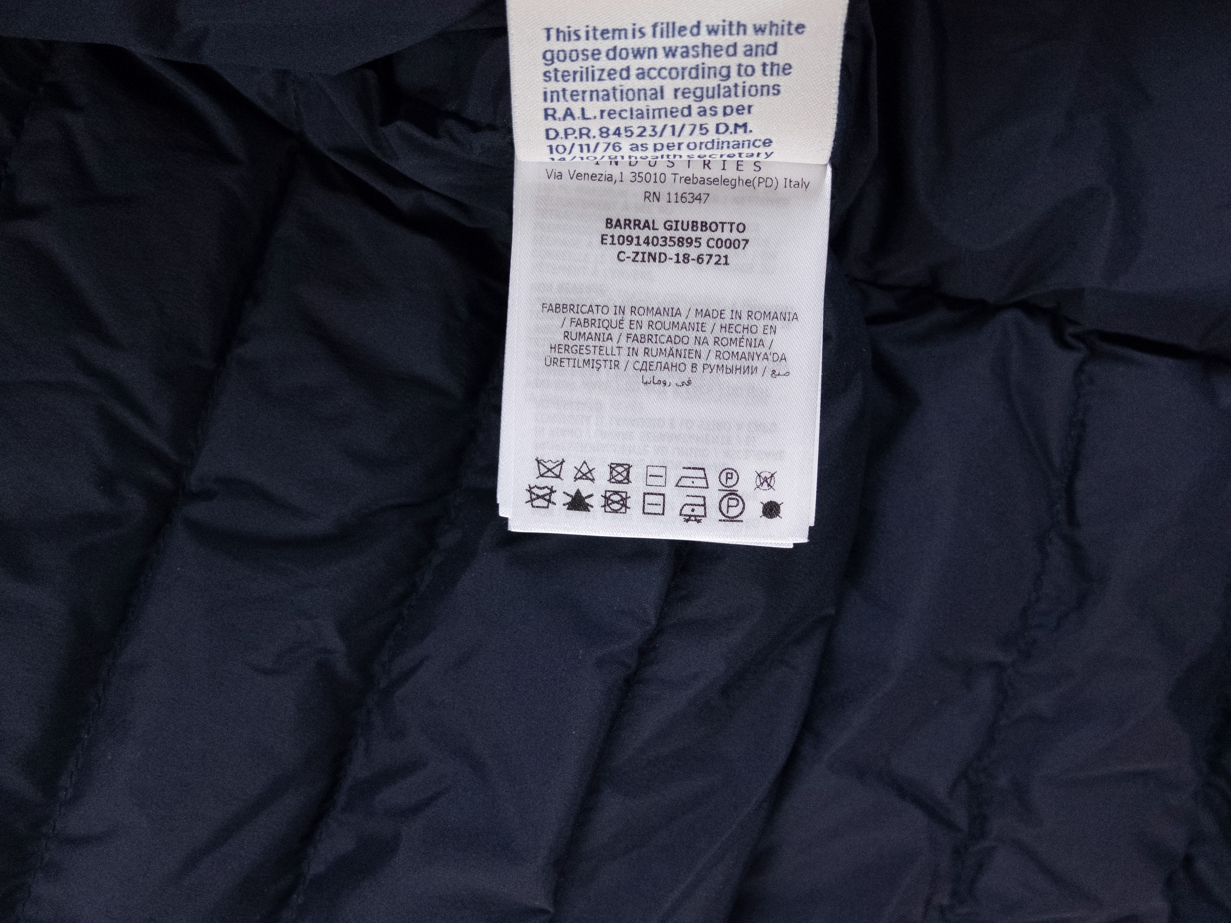 Moncler MONCLER Barral navy blue quilted down puffer jacket - M /2 Size US M / EU 48-50 / 2 - 10 Thumbnail