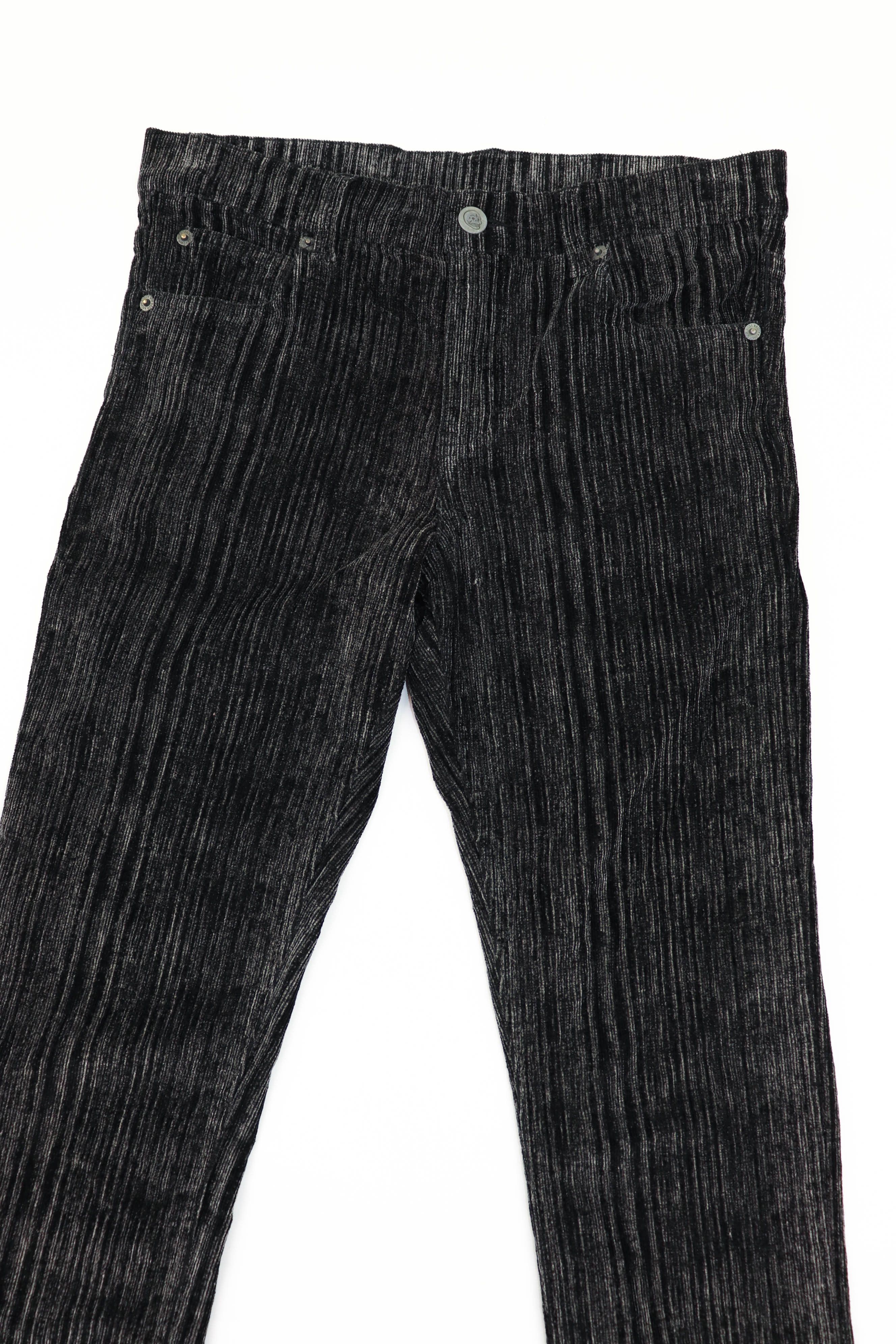 Cheap Monday Cheap Monday Women’s Striped Gray Corduroy Jeans Pants Size 29" - 3 Thumbnail