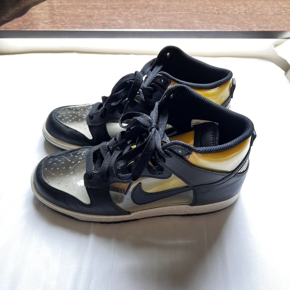 Comme des Garcons × Comme des Garcons Homme Plus × Nike 2017 NIKE x COMME des GARCONS HOMME PLUS DUNK HIGH RETRO CDG Size US 9 / EU 42 - 1 Thumbnail