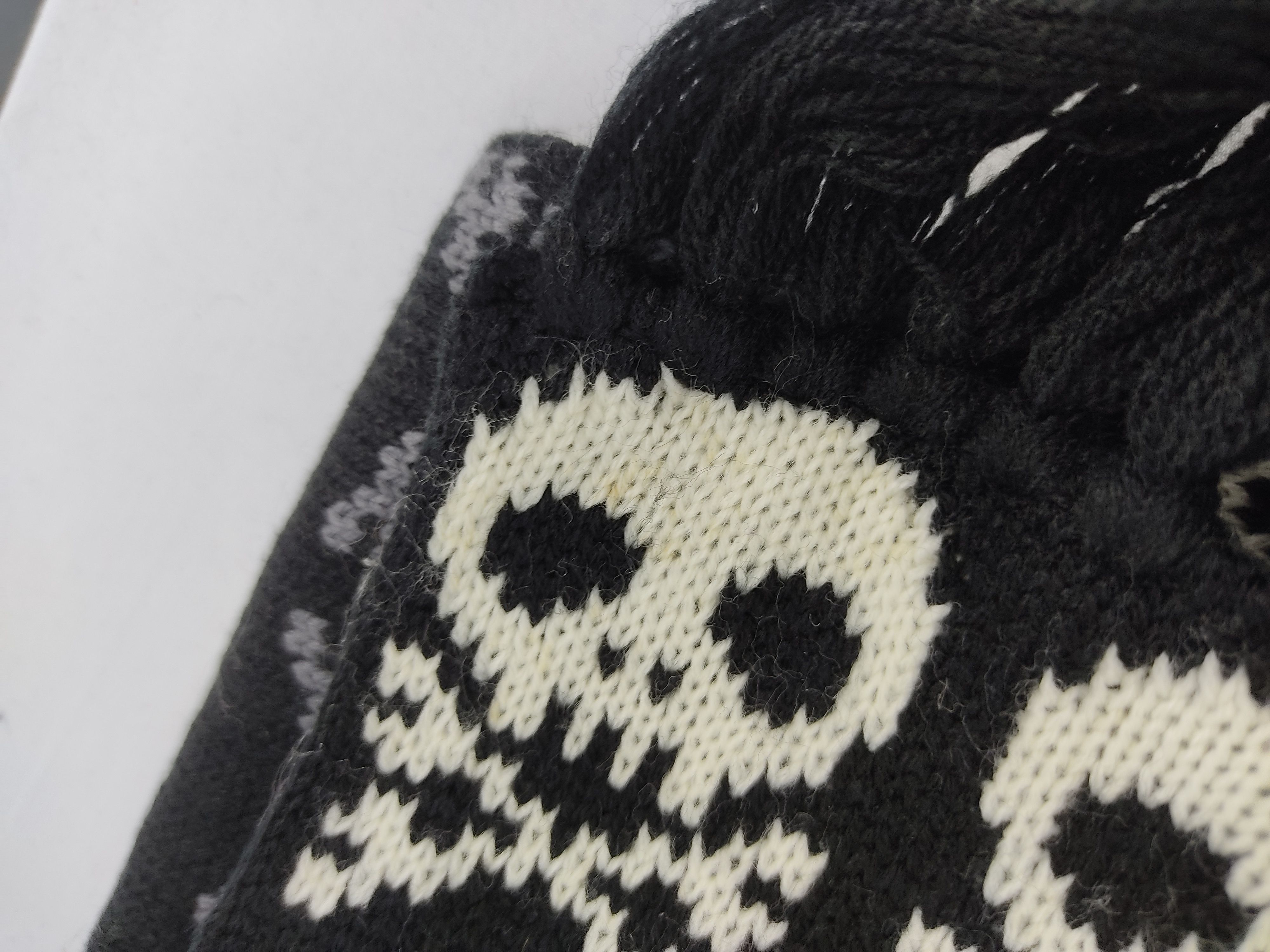 Japanese Brand × Vintage Vintage Skull Scarf / Muffler / Neckwear Size ONE SIZE - 5 Thumbnail