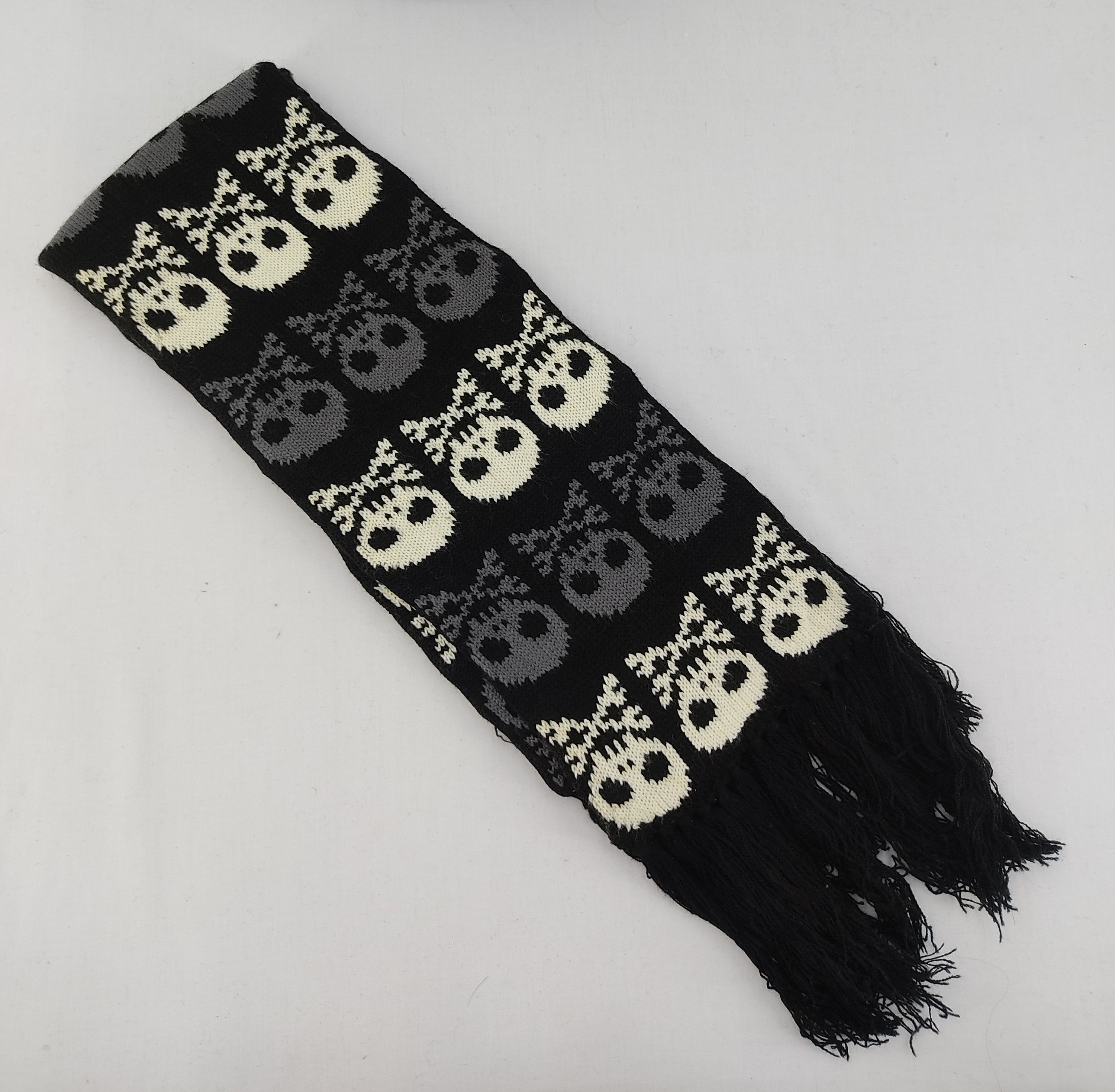 Japanese Brand × Vintage Vintage Skull Scarf / Muffler / Neckwear Size ONE SIZE - 3 Thumbnail