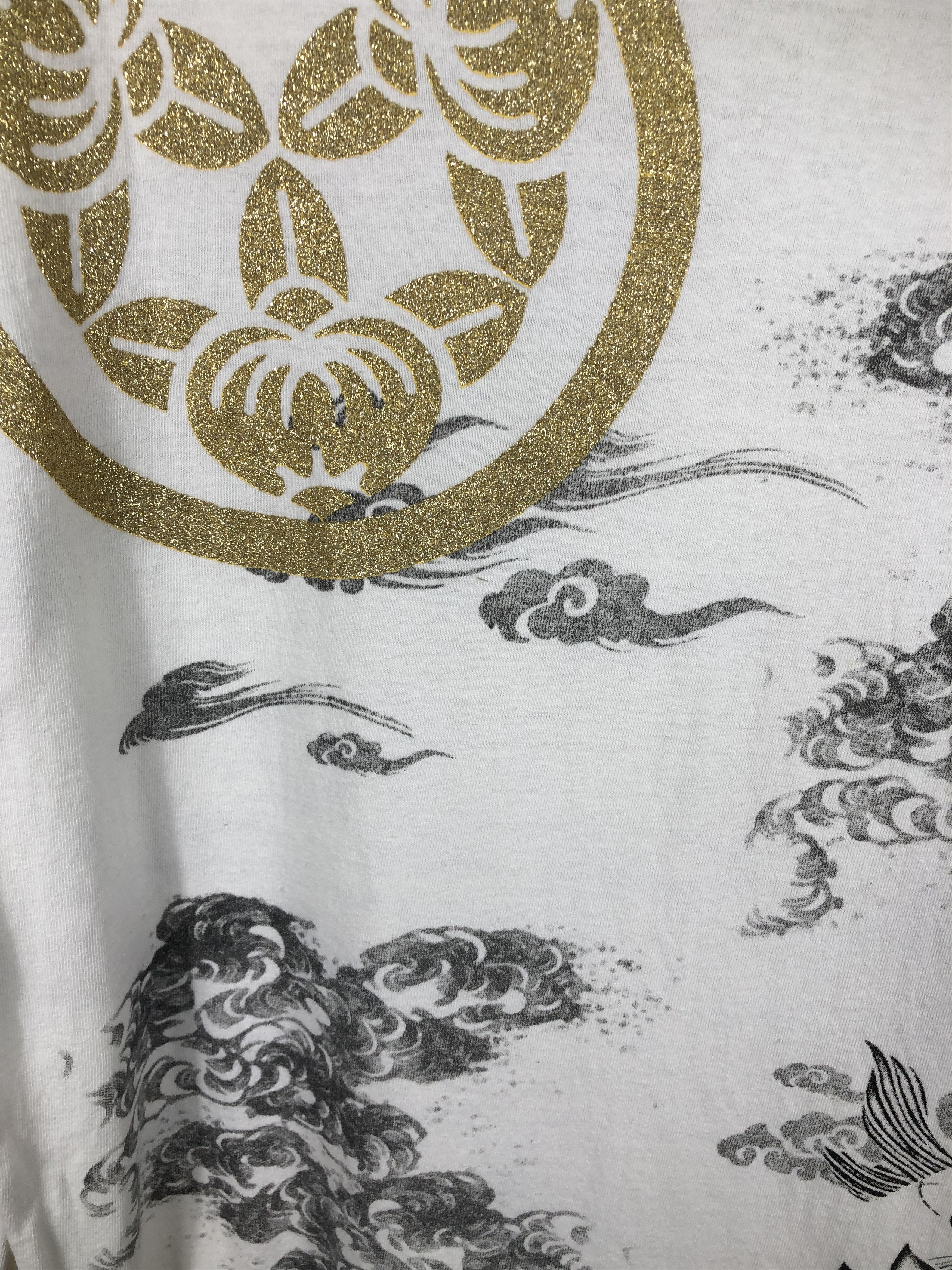 Japanese Brand Japanese Brand Bullet Noise Koi Fish Long Sleeve T-Shirt Size US L / EU 52-54 / 3 - 9 Thumbnail