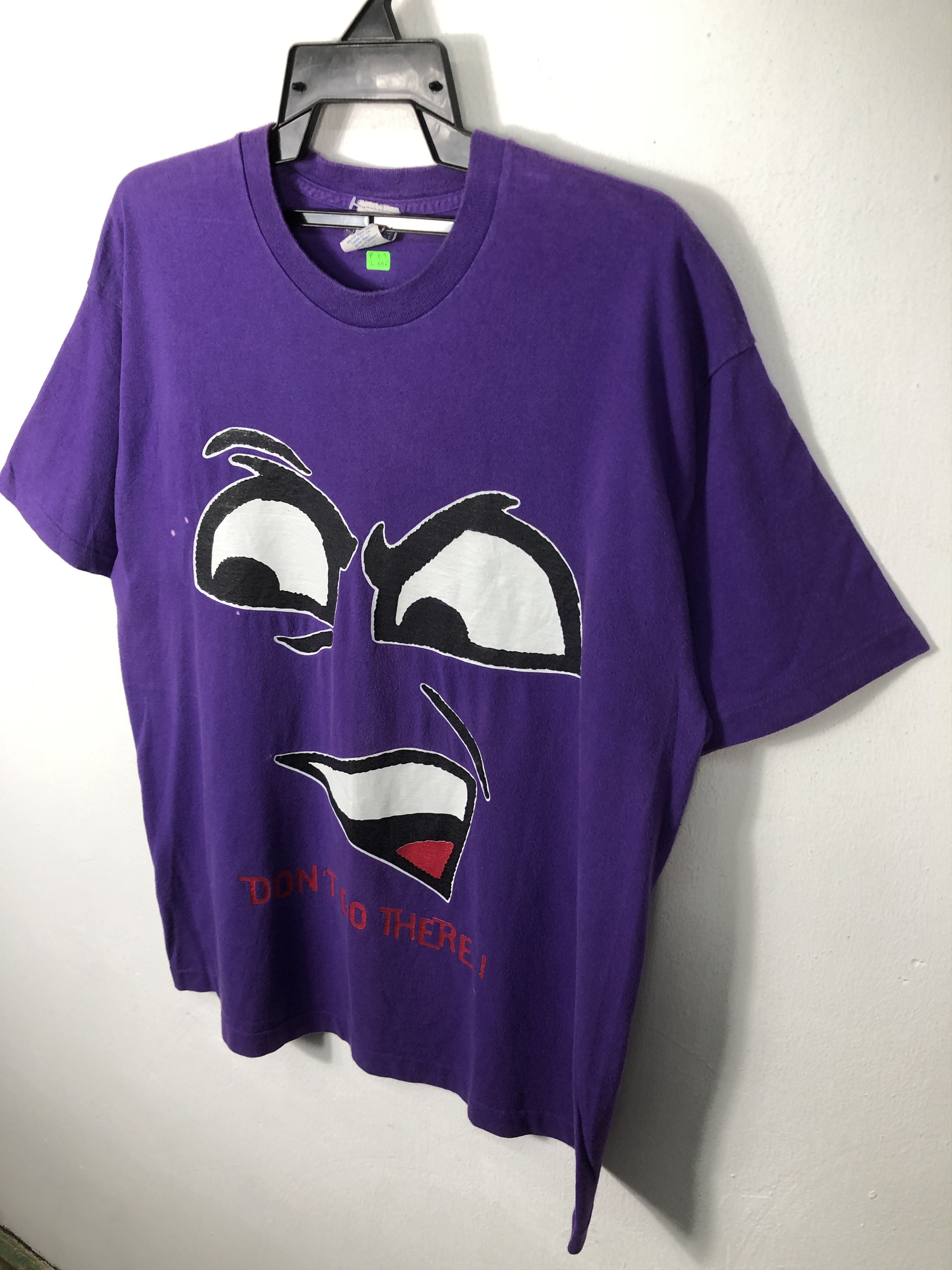 Vintage Vintage 90's Humor Don't Go There! T-Shirt Size US XL / EU 56 / 4 - 3 Thumbnail
