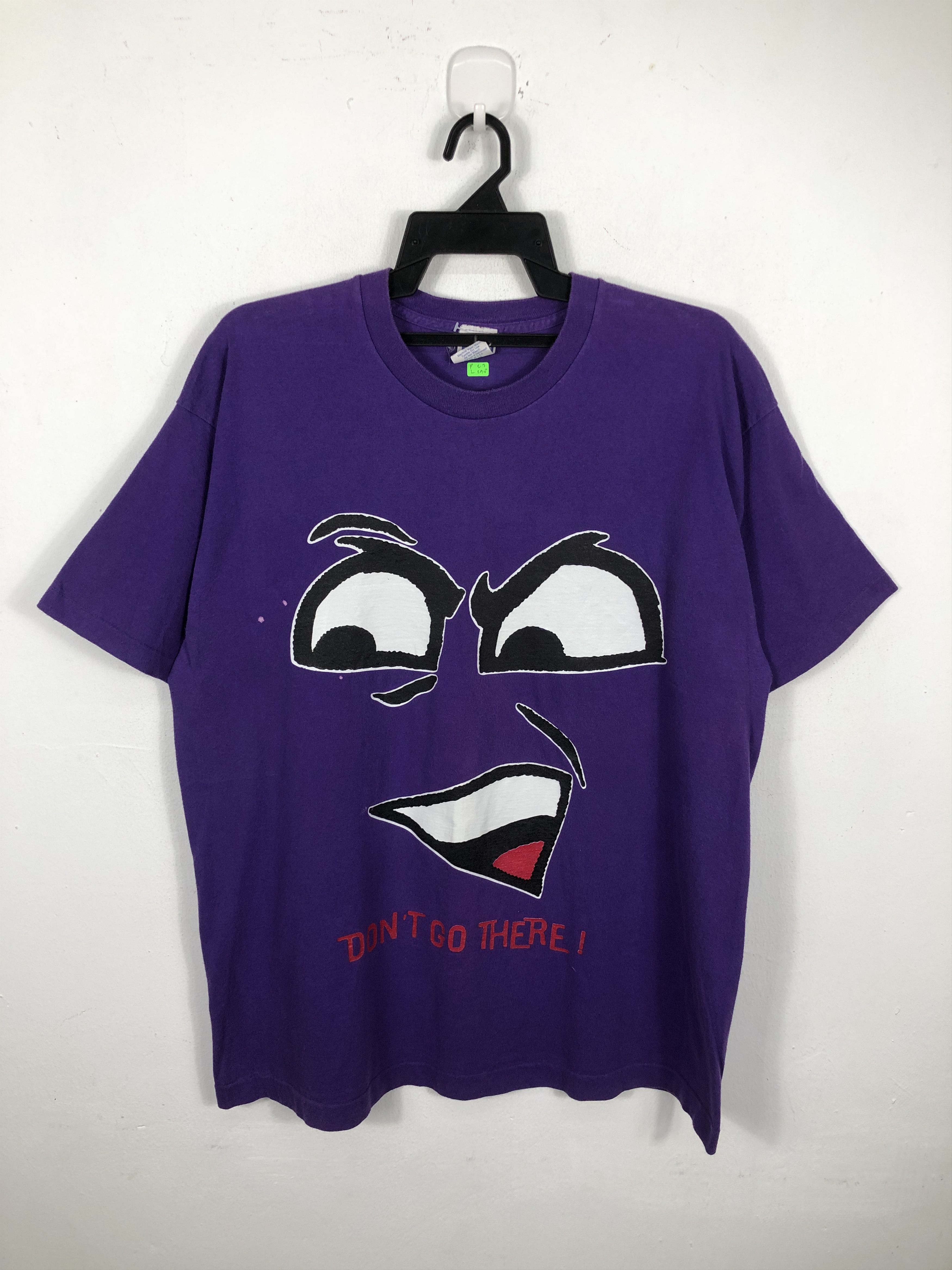 Vintage Vintage 90's Humor Don't Go There! T-Shirt Size US XL / EU 56 / 4 - 1 Thumbnail