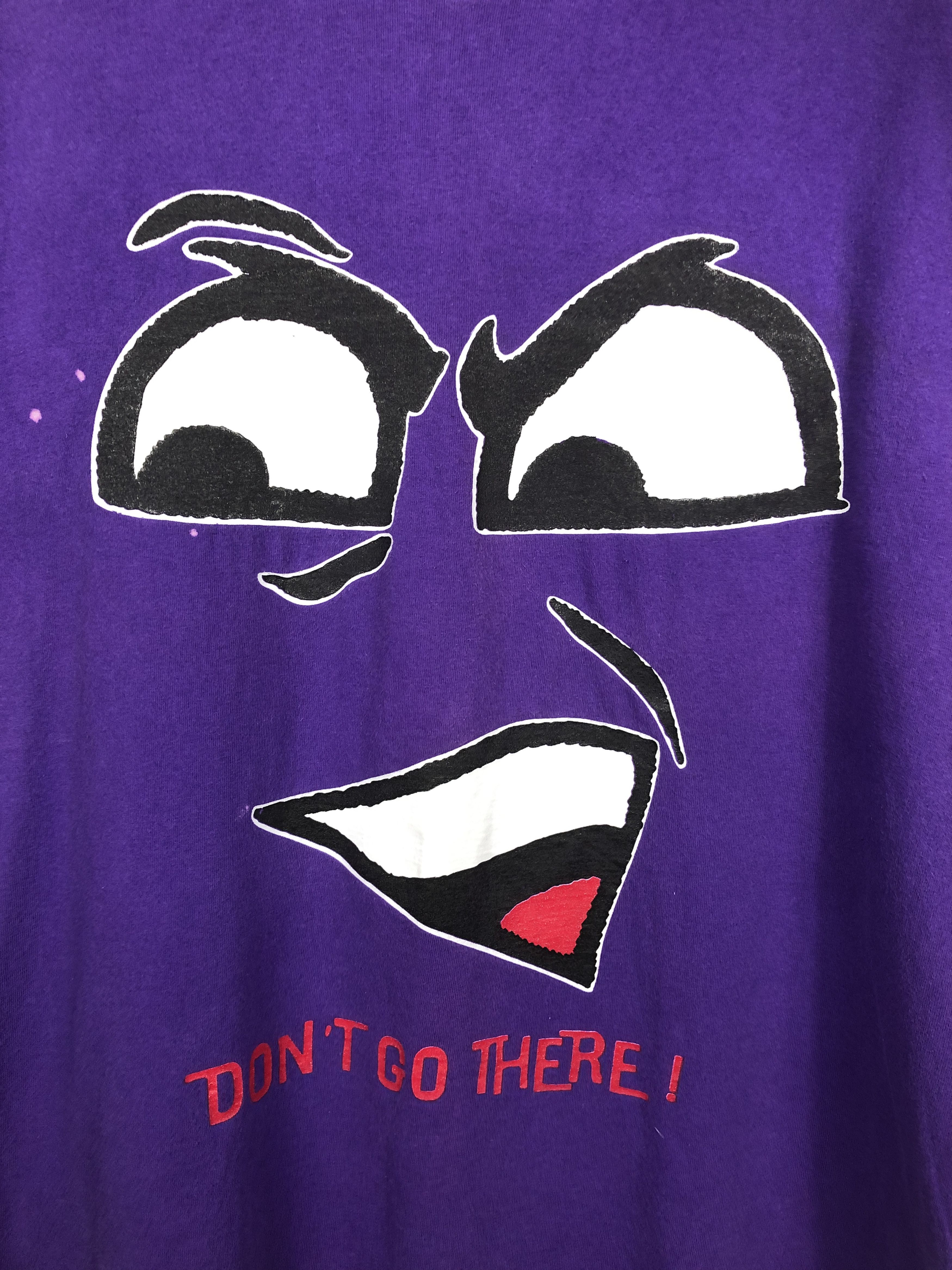 Vintage Vintage 90's Humor Don't Go There! T-Shirt Size US XL / EU 56 / 4 - 4 Thumbnail