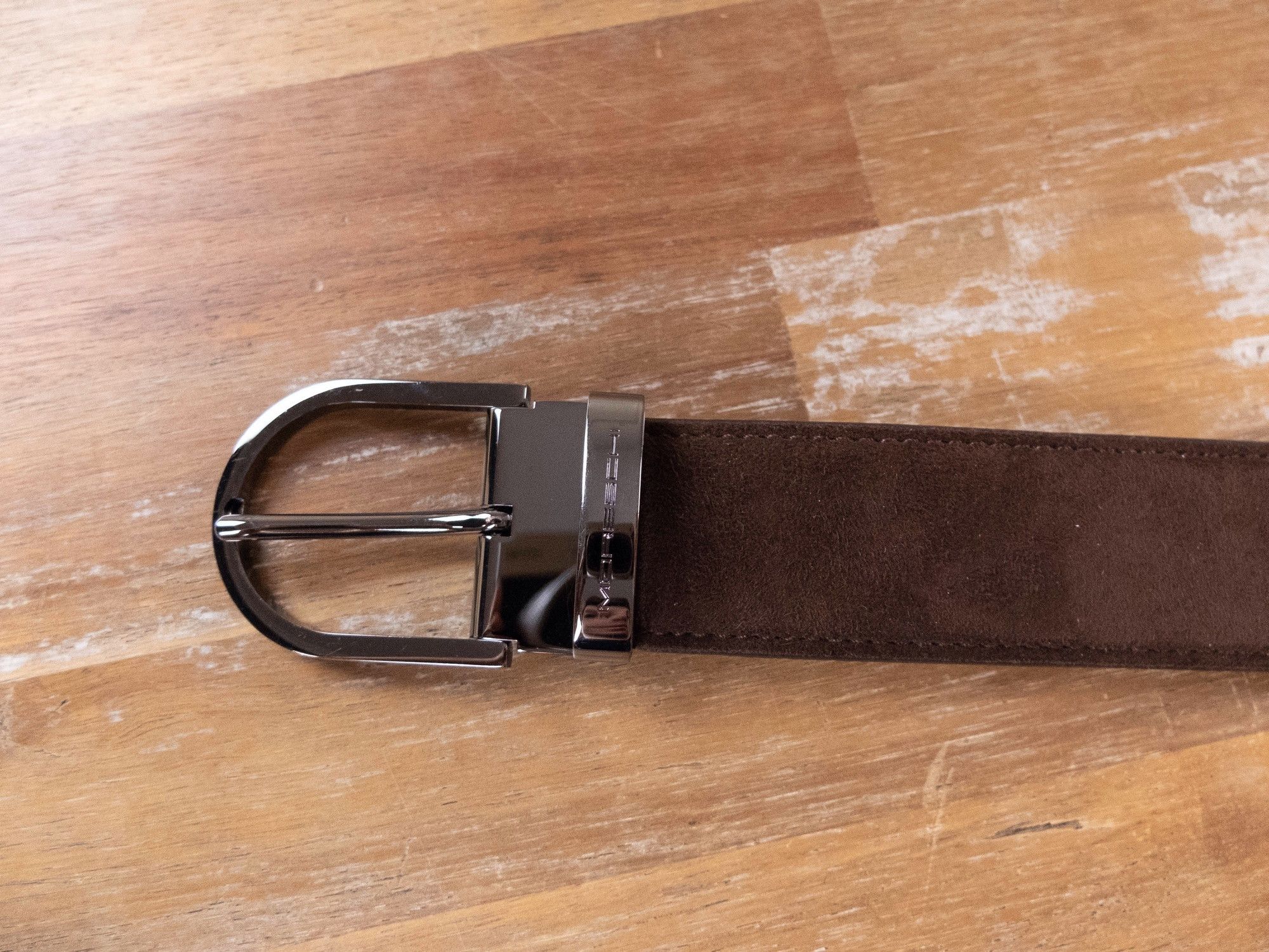 Moreschi MORESCHI brown suede belt 105 / 40 - fits 39 40 inch waist Size 40 - 2 Thumbnail