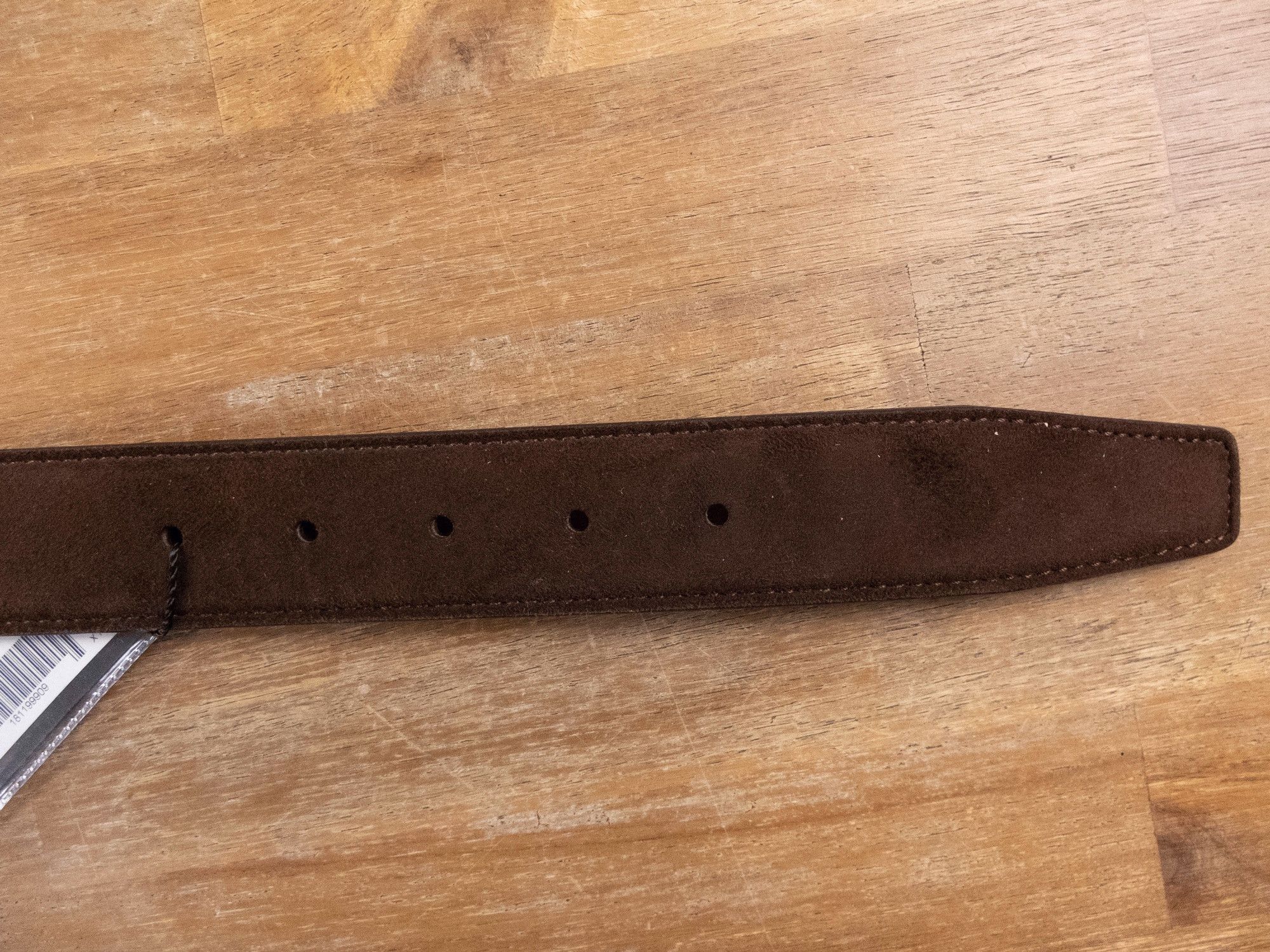 Moreschi MORESCHI brown suede belt 105 / 40 - fits 39 40 inch waist Size 40 - 3 Thumbnail