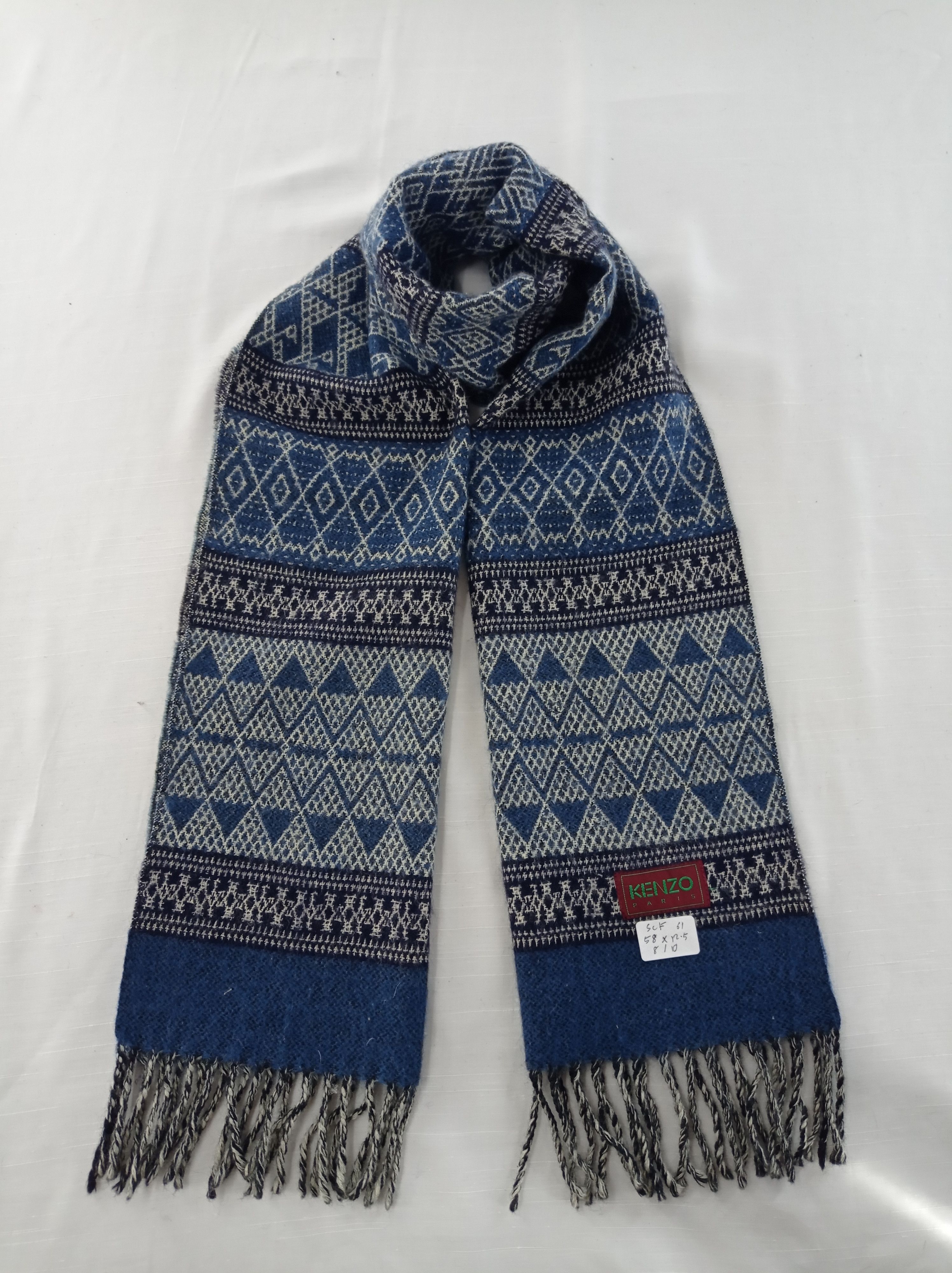 Kenzo Vintage Kenzo Scarf / Muffler / Neckwear Size ONE SIZE - 1 Thumbnail
