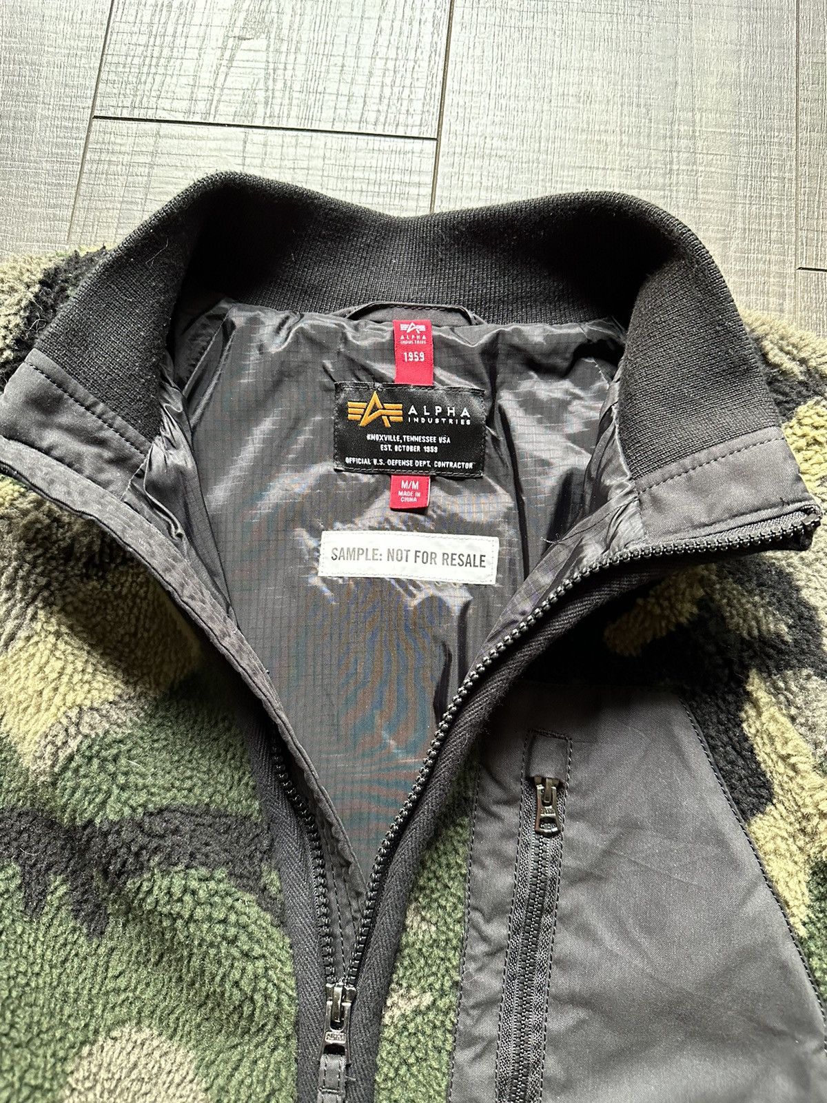 Alpha Industries ALPHA INDUSTRIES Polar Fleece Jacket Sz M Size M / US 6-8 / IT 42-44 - 3 Thumbnail
