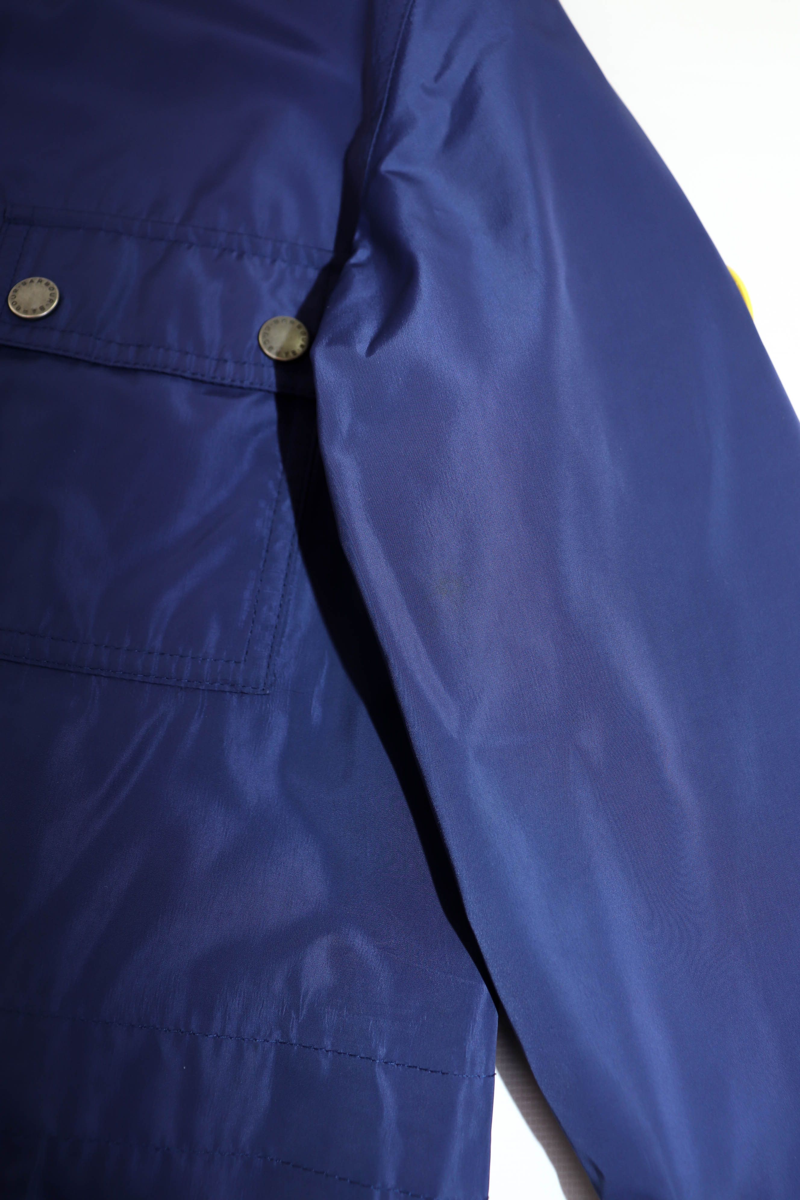 Barbour Barbour SS16 Women's Dark Blue Nylon Hackamore Parka Jacket Size S / US 4 / IT 40 - 8 Thumbnail