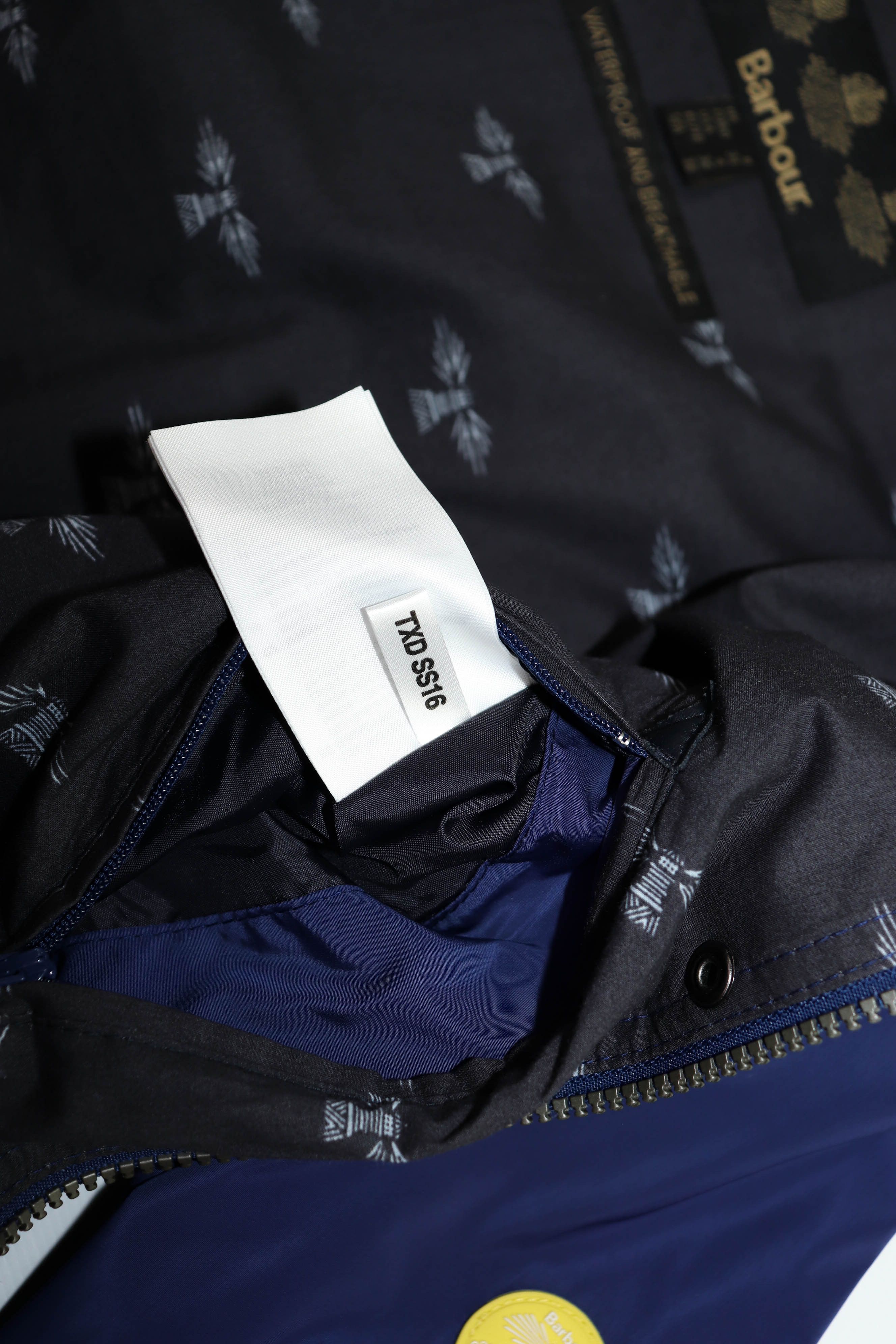 Barbour Barbour SS16 Women's Dark Blue Nylon Hackamore Parka Jacket Size S / US 4 / IT 40 - 15 Thumbnail