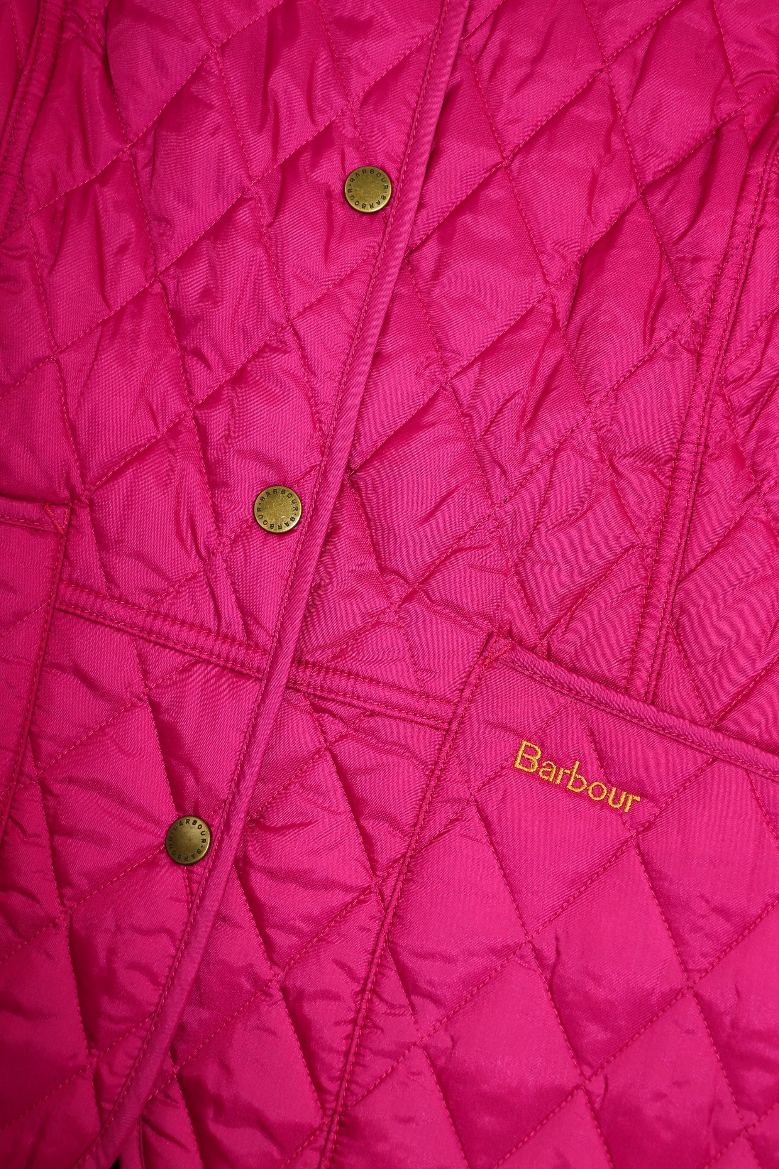 Barbour Barbour Women’s Fuxia Pink Summer Liddesdale Quilted Jacket Size M / US 6-8 / IT 42-44 - 7 Thumbnail