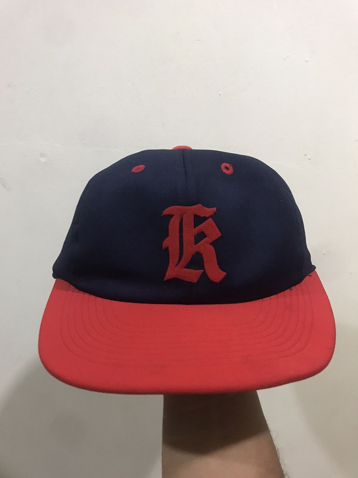 Descente 🔥Vintage🔥 "K" Japan Baseball Team Hat Size ONE SIZE - 2 Thumbnail