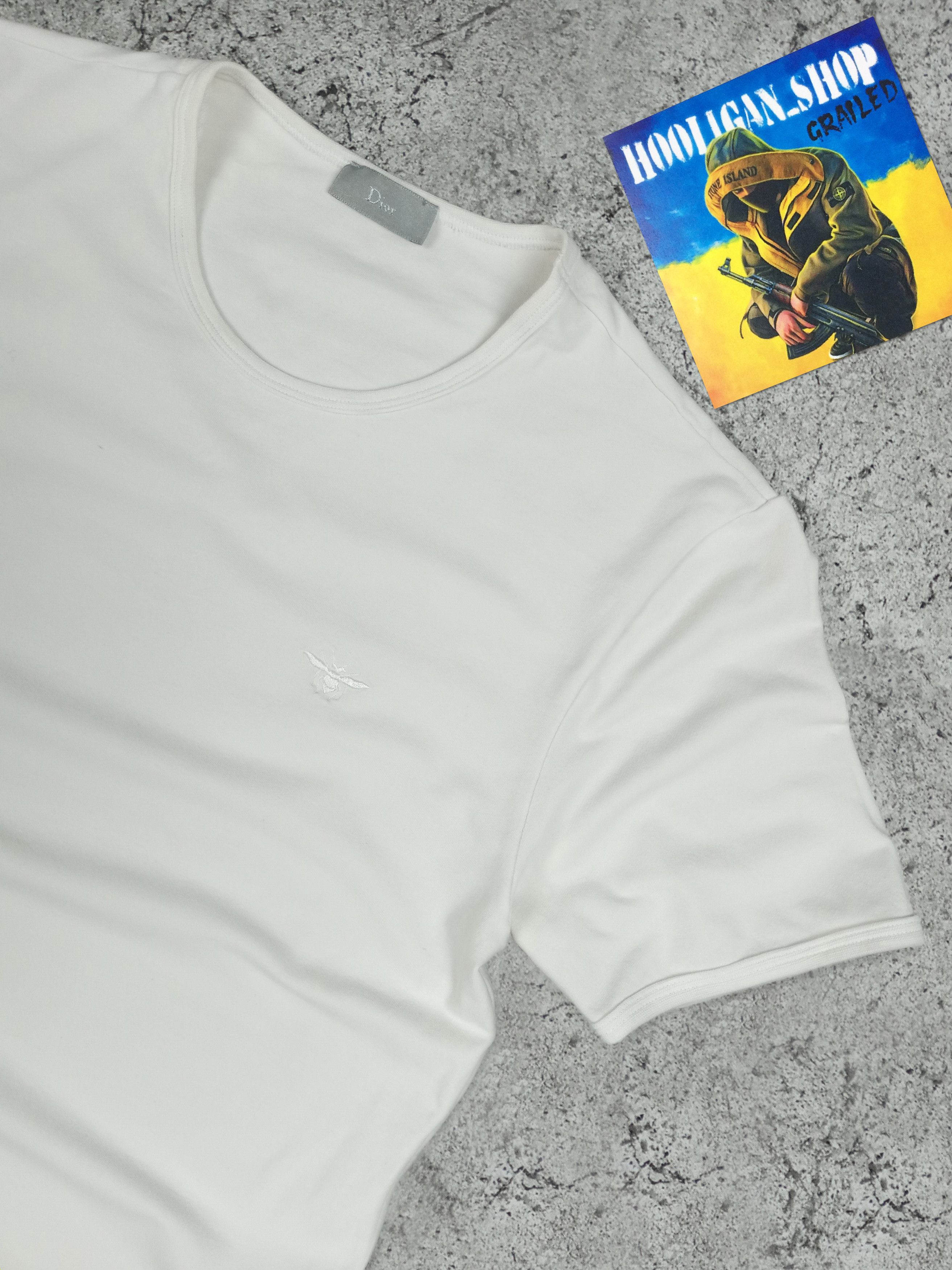 Dior 🔥 Dior Bee 🐝 Logo T-Shirt 🔥 Size US S / EU 44-46 / 1 - 2 Thumbnail