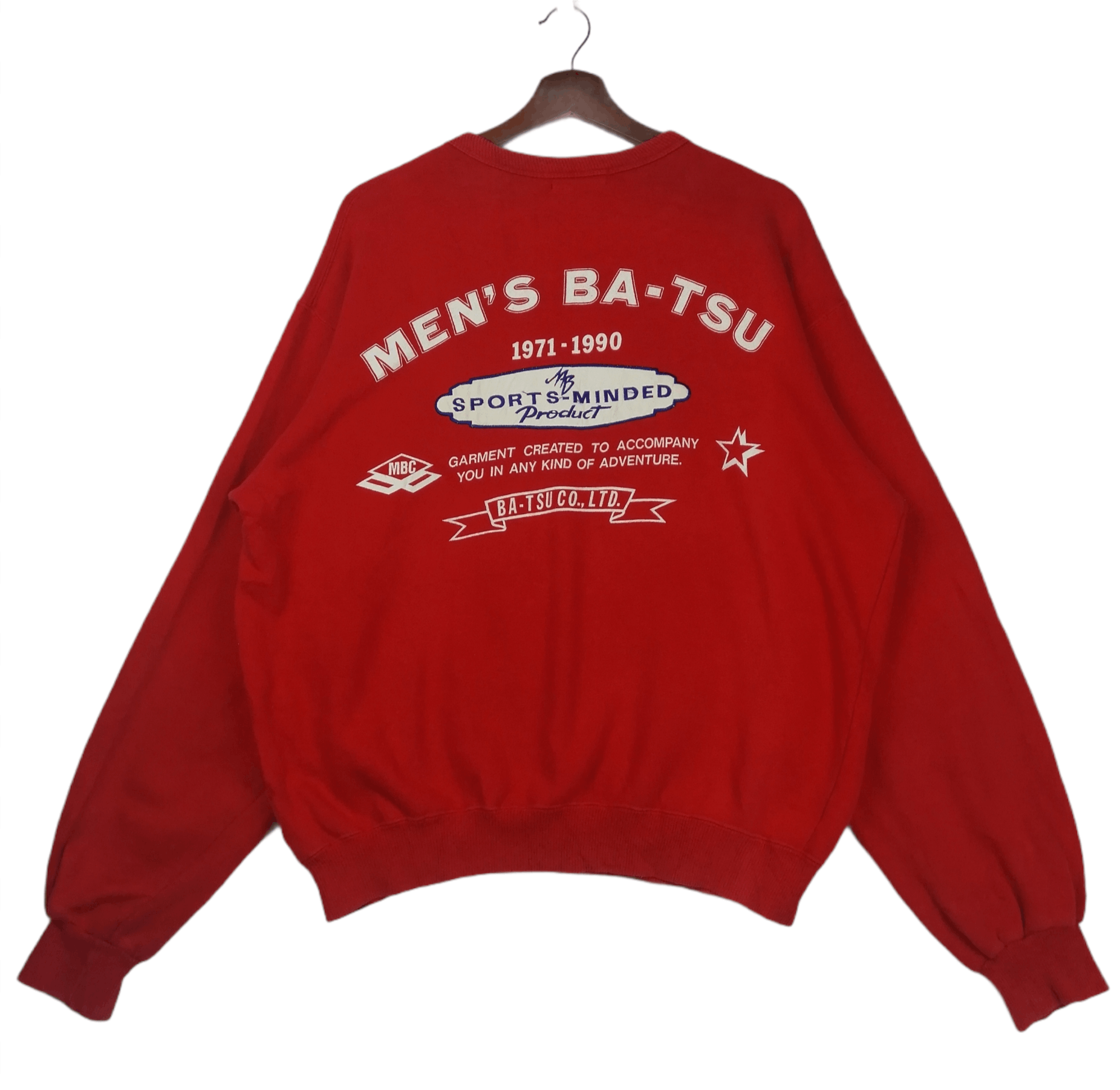 Vintage Vintage 90s Men's Ba-Tsu 1971-1990 Sport S-Minded Size US L / EU 52-54 / 3 - 1 Thumbnail