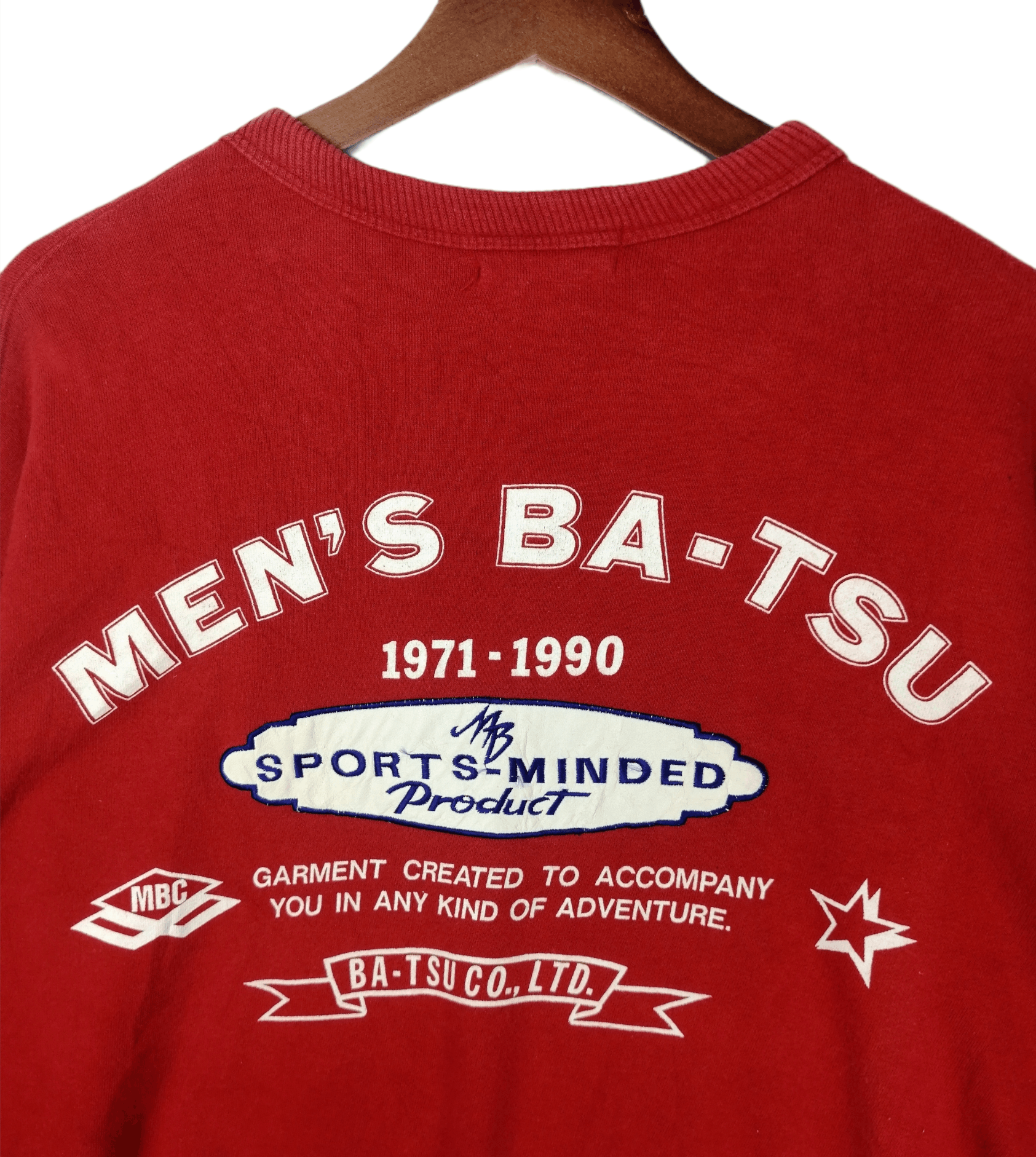 Vintage Vintage 90s Men's Ba-Tsu 1971-1990 Sport S-Minded Size US L / EU 52-54 / 3 - 2 Thumbnail
