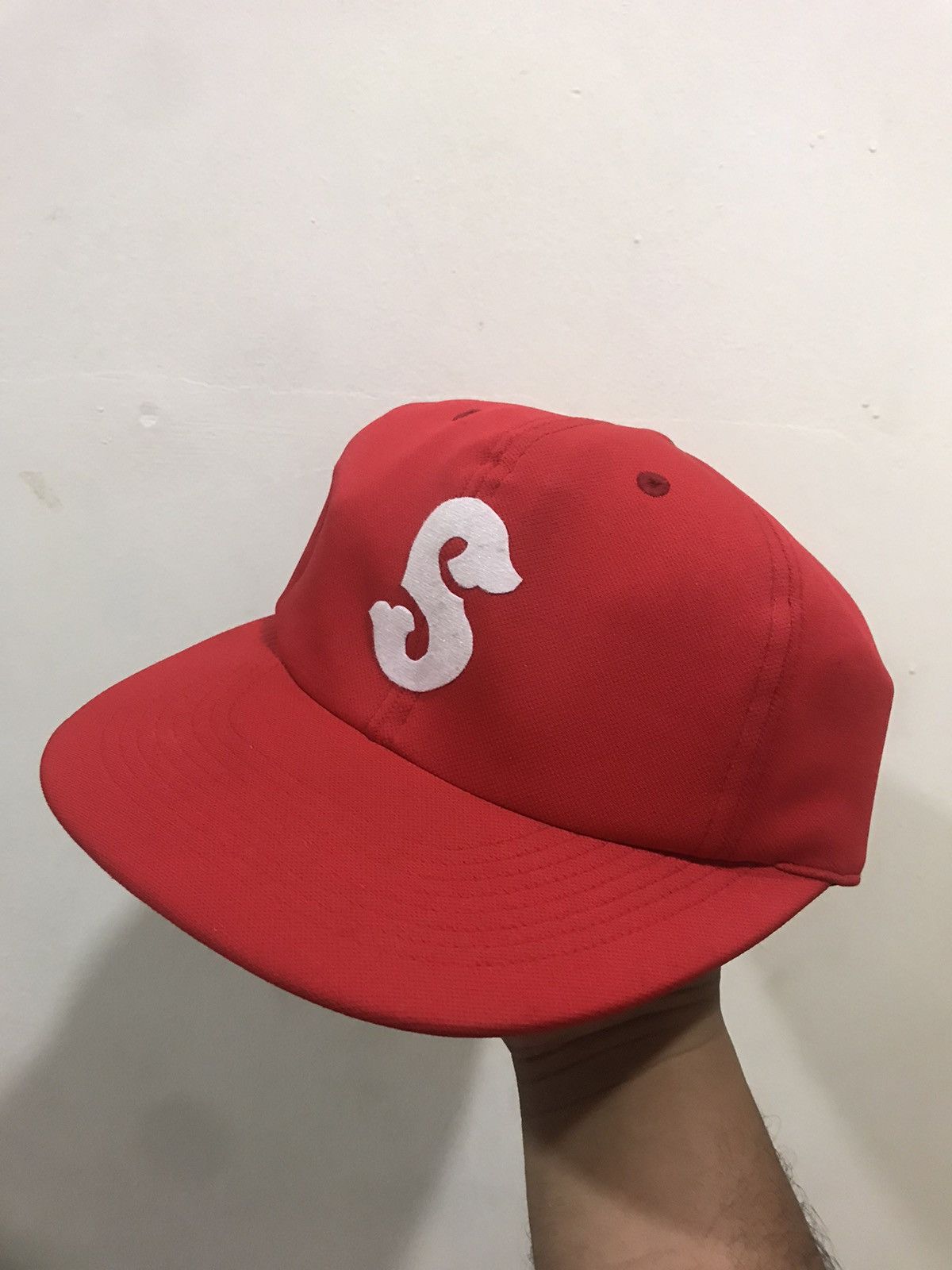Descente 🔥Vintage🔥 "S" Japan Baseball Hat Size ONE SIZE - 1 Thumbnail