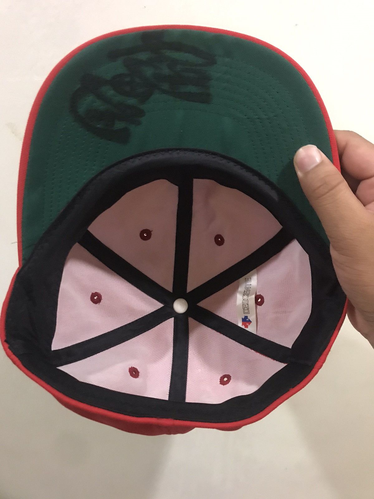 Descente 🔥Vintage🔥 "S" Japan Baseball Hat Size ONE SIZE - 5 Thumbnail