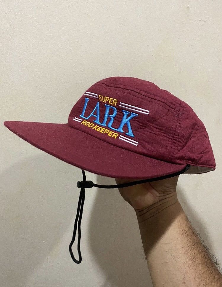 Japanese Brand VTG Super LARK Rod Keeper Japan Fishing Hat Size ONE SIZE - 2 Thumbnail