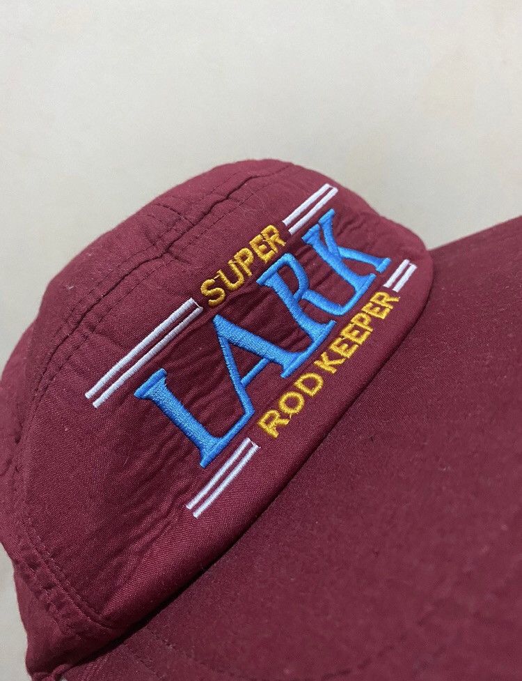 Japanese Brand VTG Super LARK Rod Keeper Japan Fishing Hat Size ONE SIZE - 6 Thumbnail