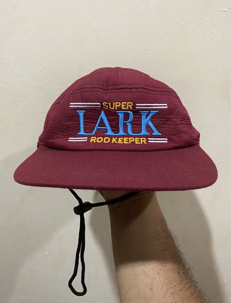 Japanese Brand VTG Super LARK Rod Keeper Japan Fishing Hat Size ONE SIZE - 1 Thumbnail
