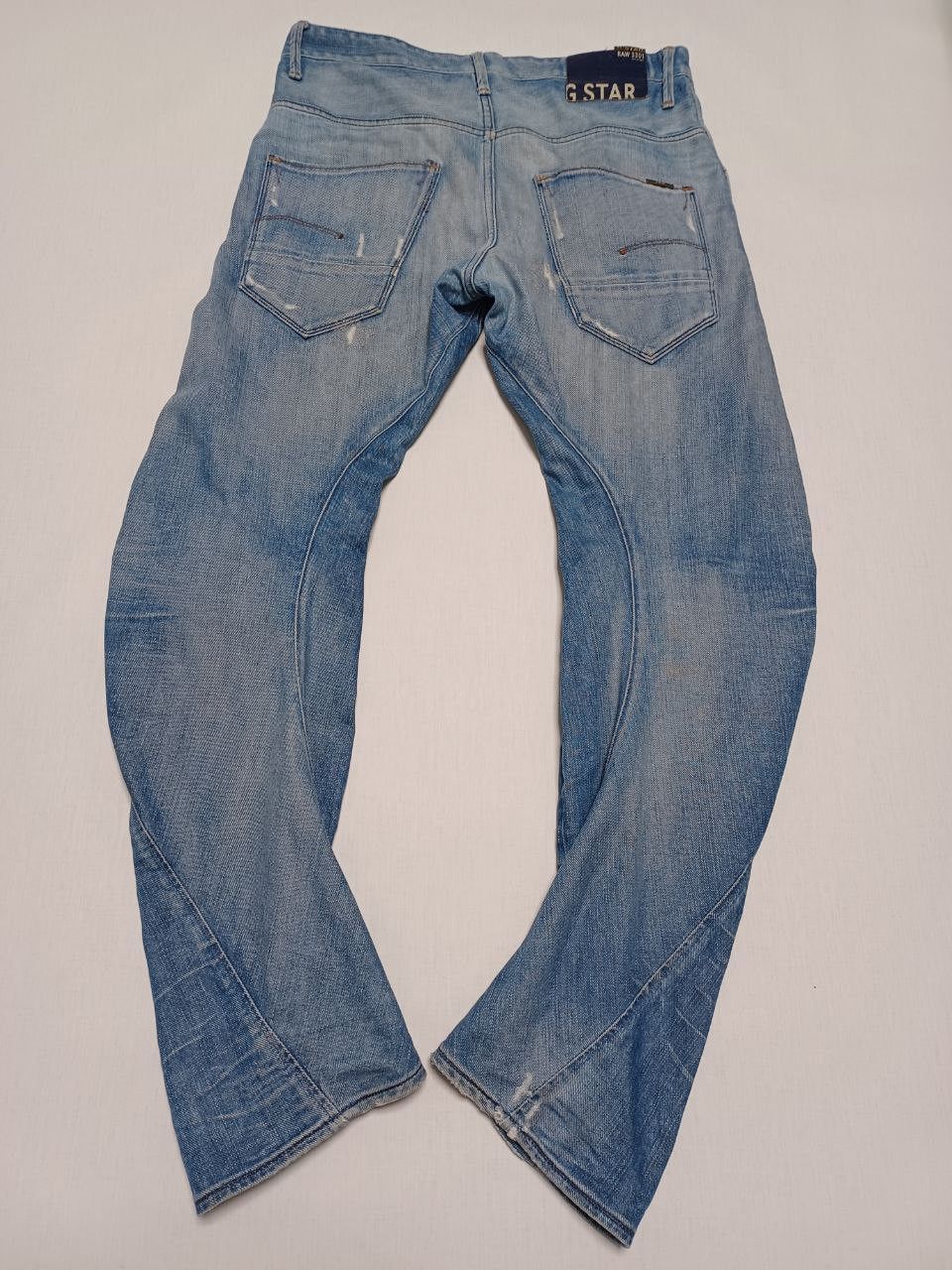 G-Star G-star raw distressed jeans denim w 33 l 32 Size US 33 - 2 Thumbnail