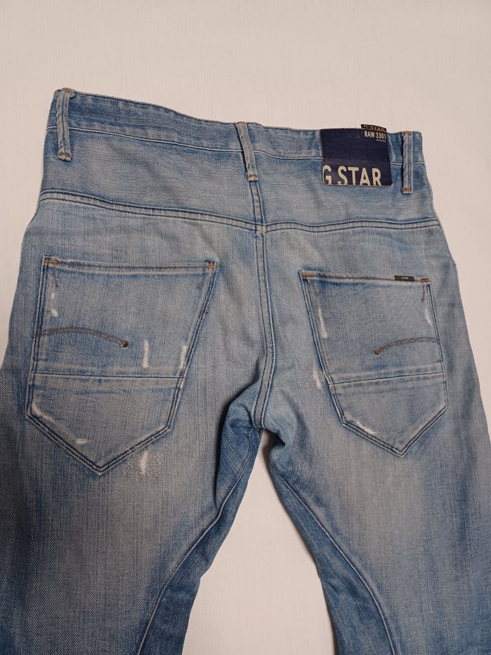 G-Star G-star raw distressed jeans denim w 33 l 32 Size US 33 - 7 Thumbnail