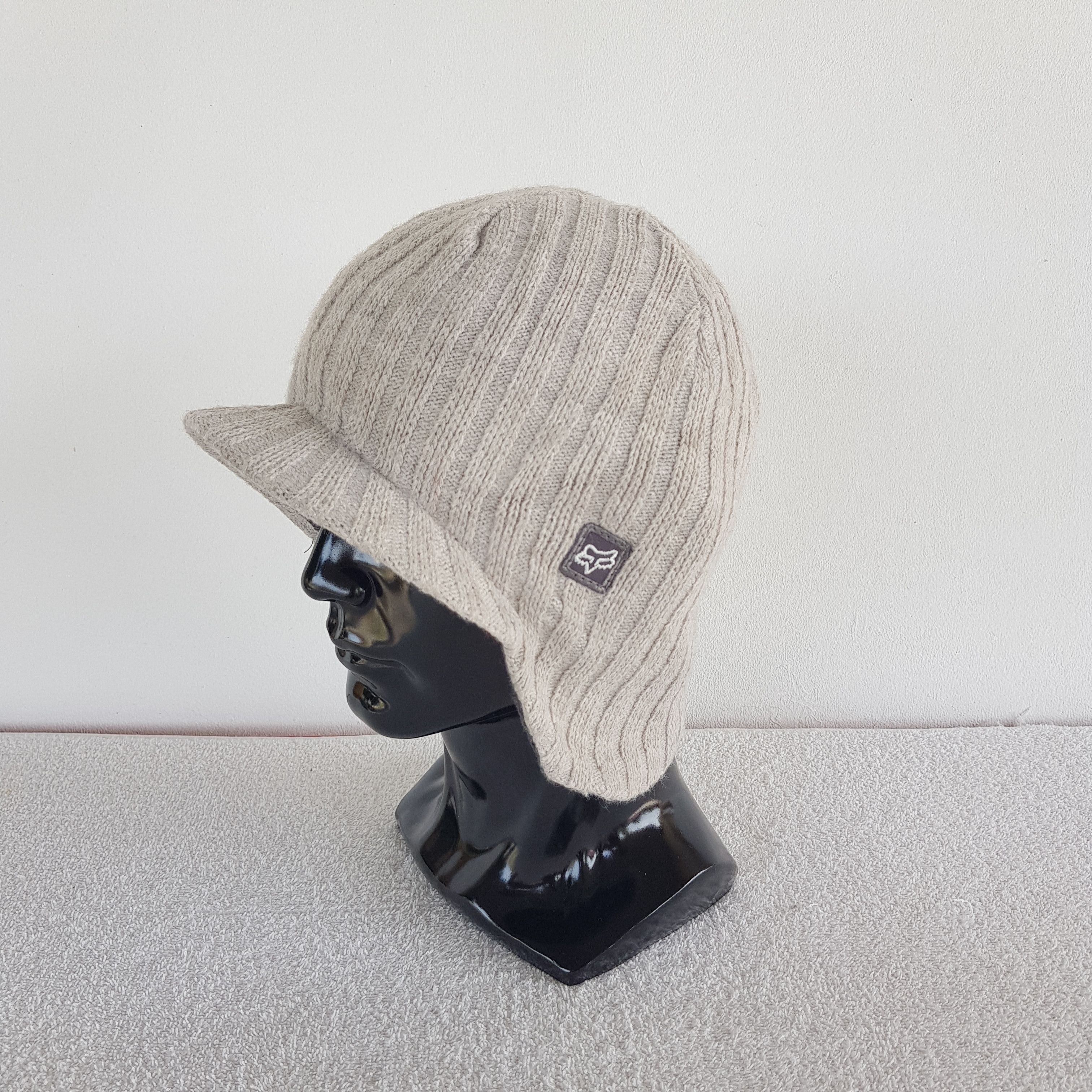 Japanese Brand × Vintage Vintage FOX Beanie Snow Cap Racing FOX Hats - AC10080. Size ONE SIZE - 1 Thumbnail