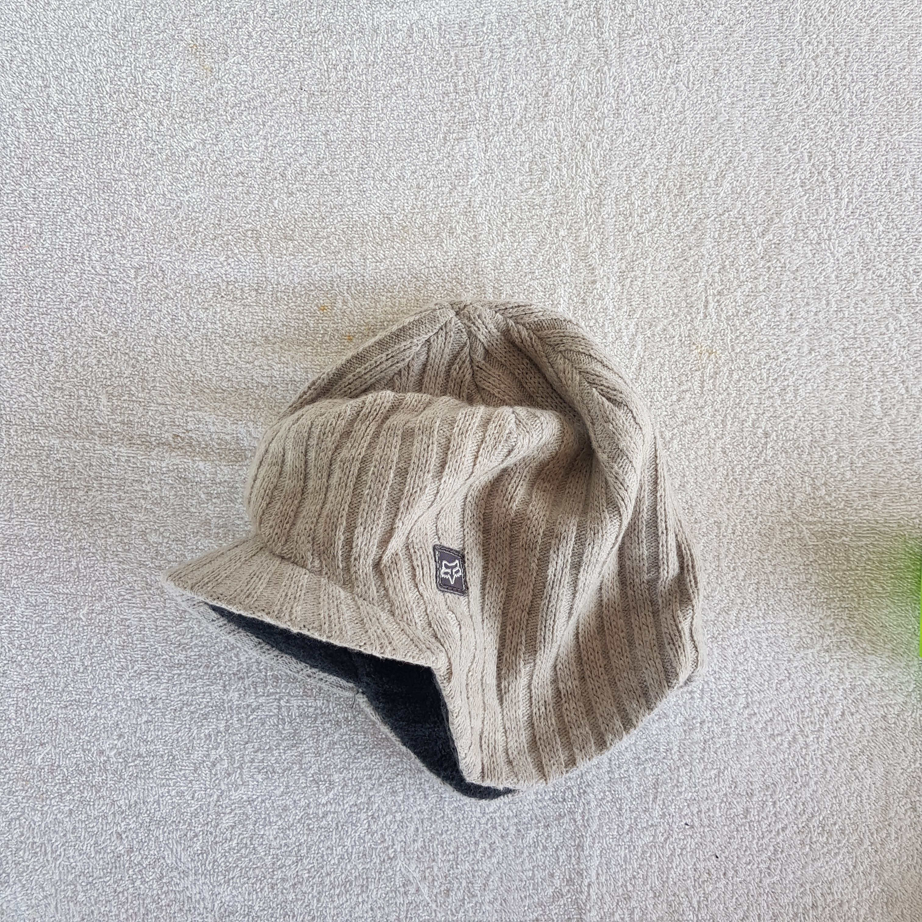 Japanese Brand × Vintage Vintage FOX Beanie Snow Cap Racing FOX Hats - AC10080. Size ONE SIZE - 5 Thumbnail