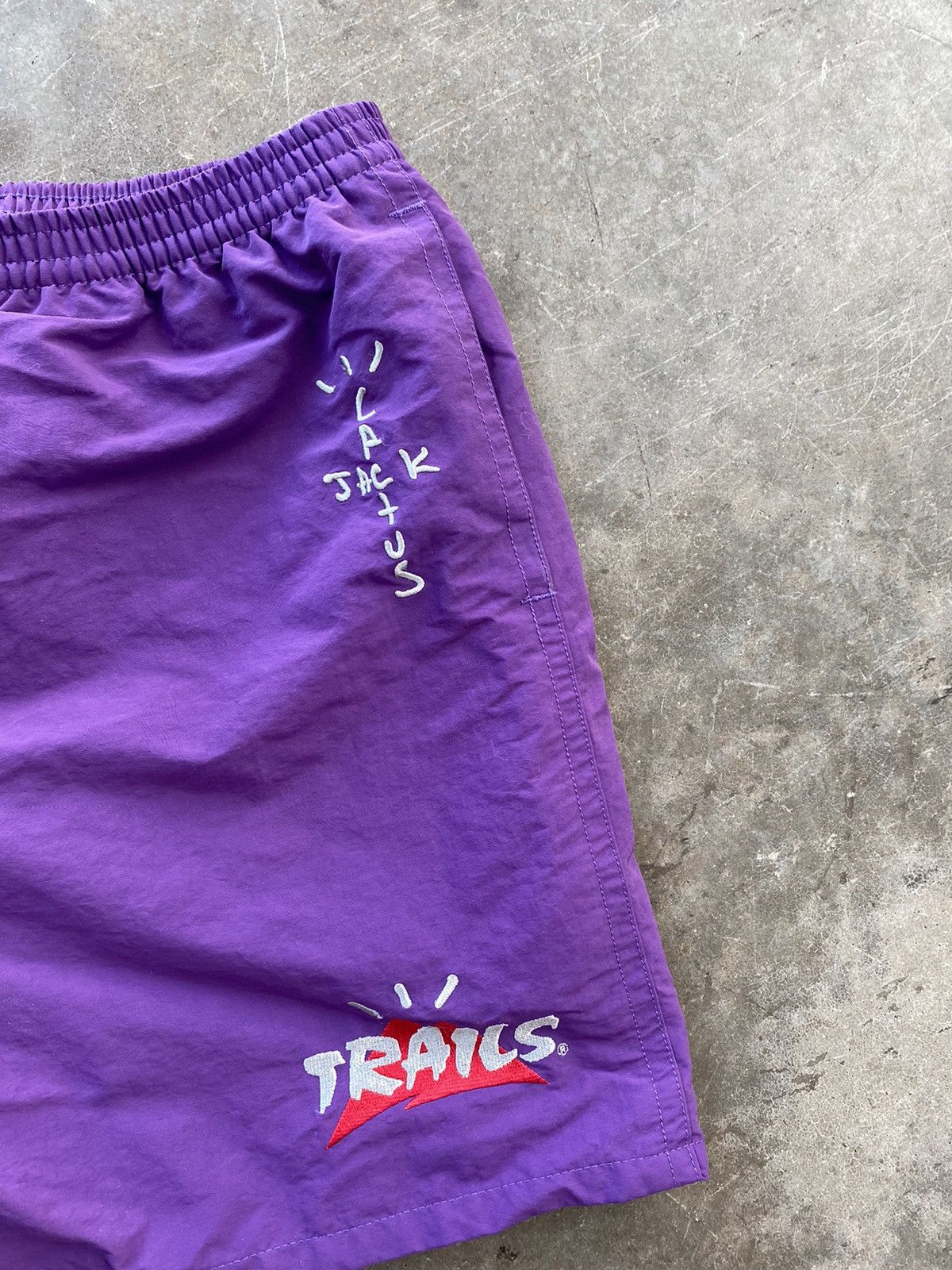 Travis Scott Travis Scott Cactus Trails Purple Baggies Shorts Large ❄️ Size US 34 / EU 50 - 2 Thumbnail