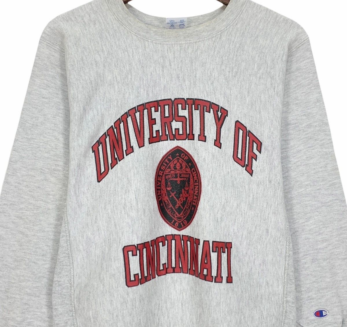 Champion Vintage 90s Champion Reverse Weave University Cincinnati Size US S / EU 44-46 / 1 - 4 Thumbnail