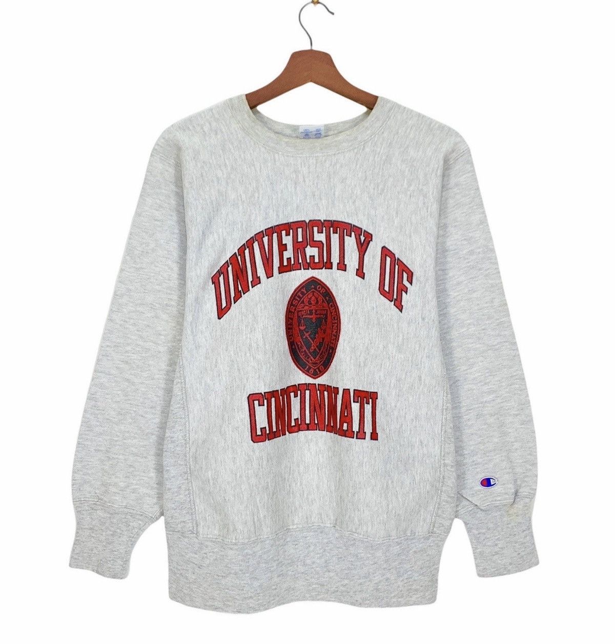 Champion Vintage 90s Champion Reverse Weave University Cincinnati Size US S / EU 44-46 / 1 - 2 Thumbnail