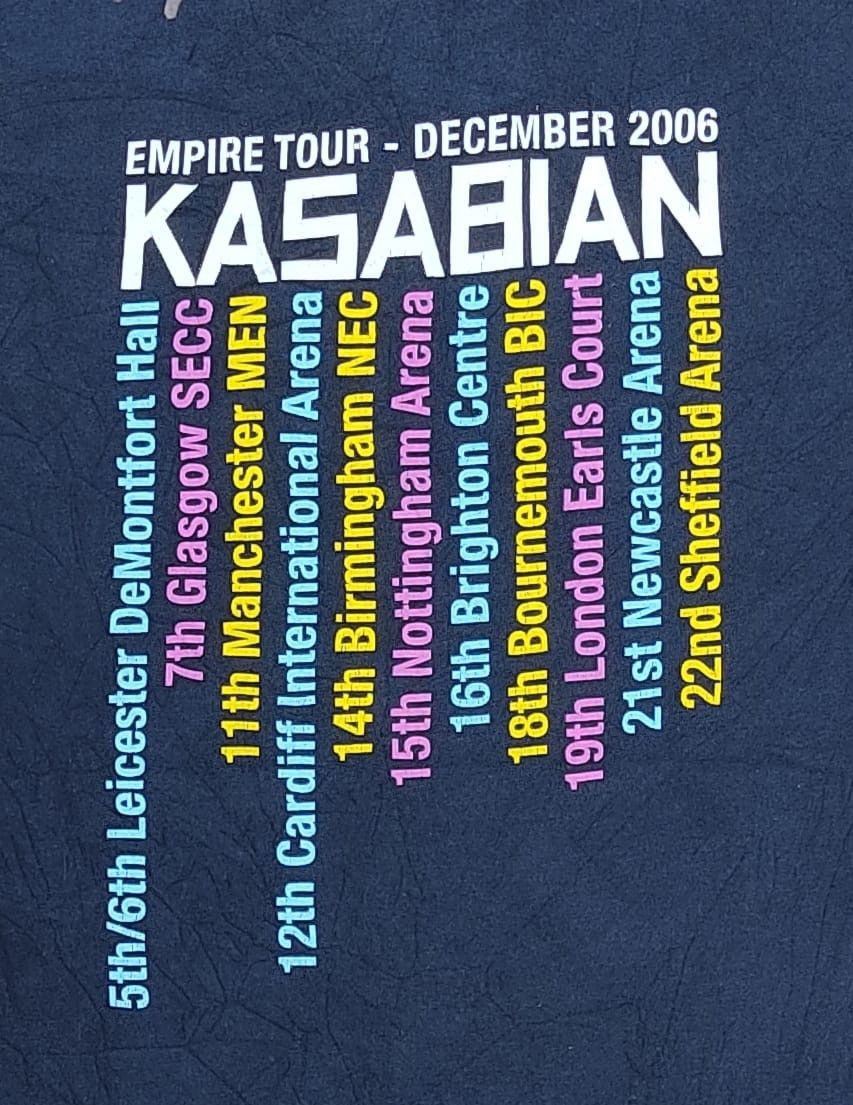 Band Tees × Vintage vintage tee Kasabian C20 Size US S / EU 44-46 / 1 - 4 Thumbnail