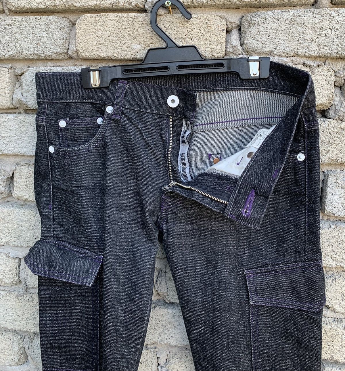 Neighborhood Neighborhood SP NARROW 2003 Selvedge Cargo Pants Size US 29 - 21 Thumbnail