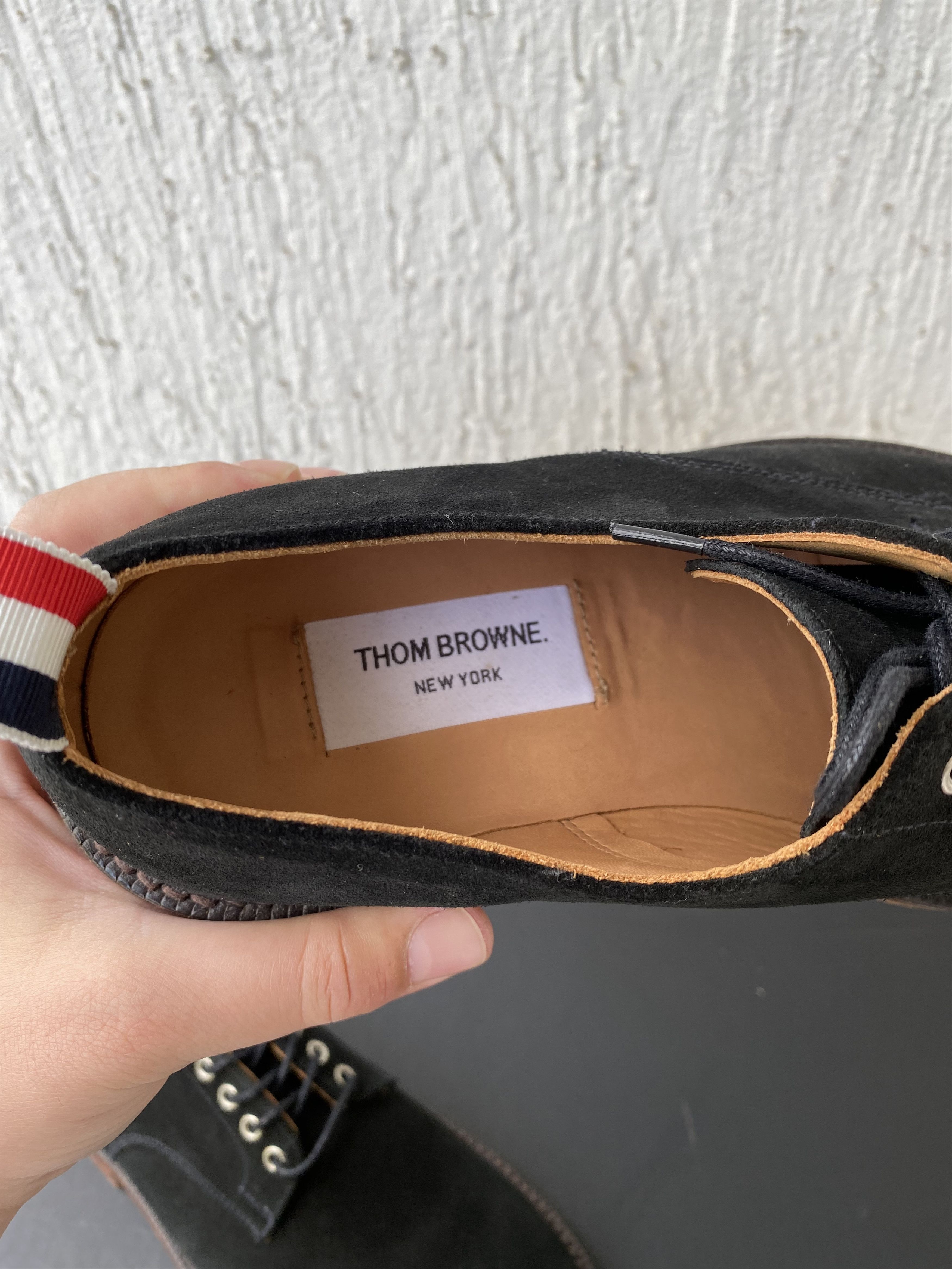 Thom Browne black suede derbys Size US 8 / EU 41 - 5 Thumbnail