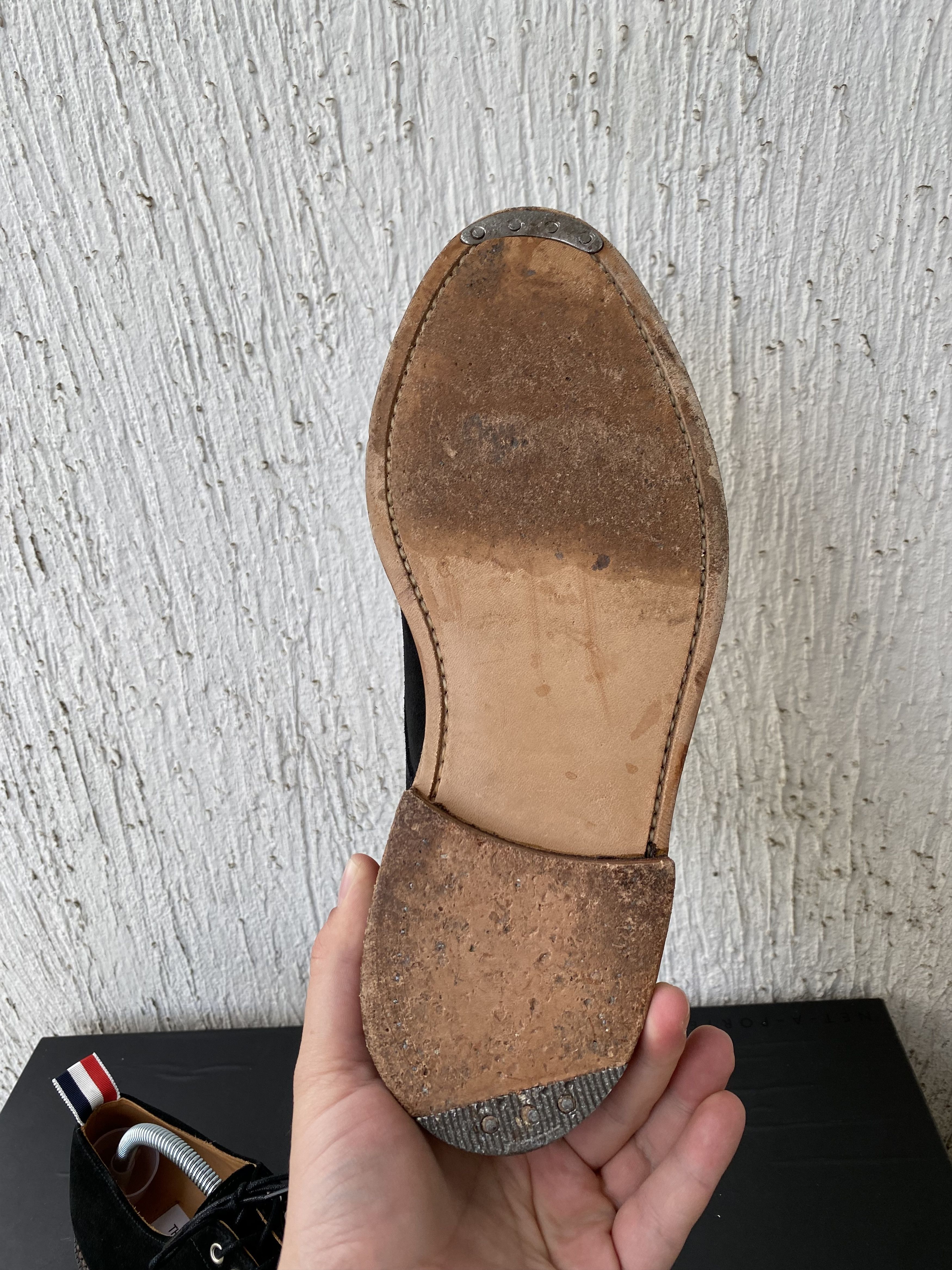 Thom Browne black suede derbys Size US 8 / EU 41 - 7 Thumbnail