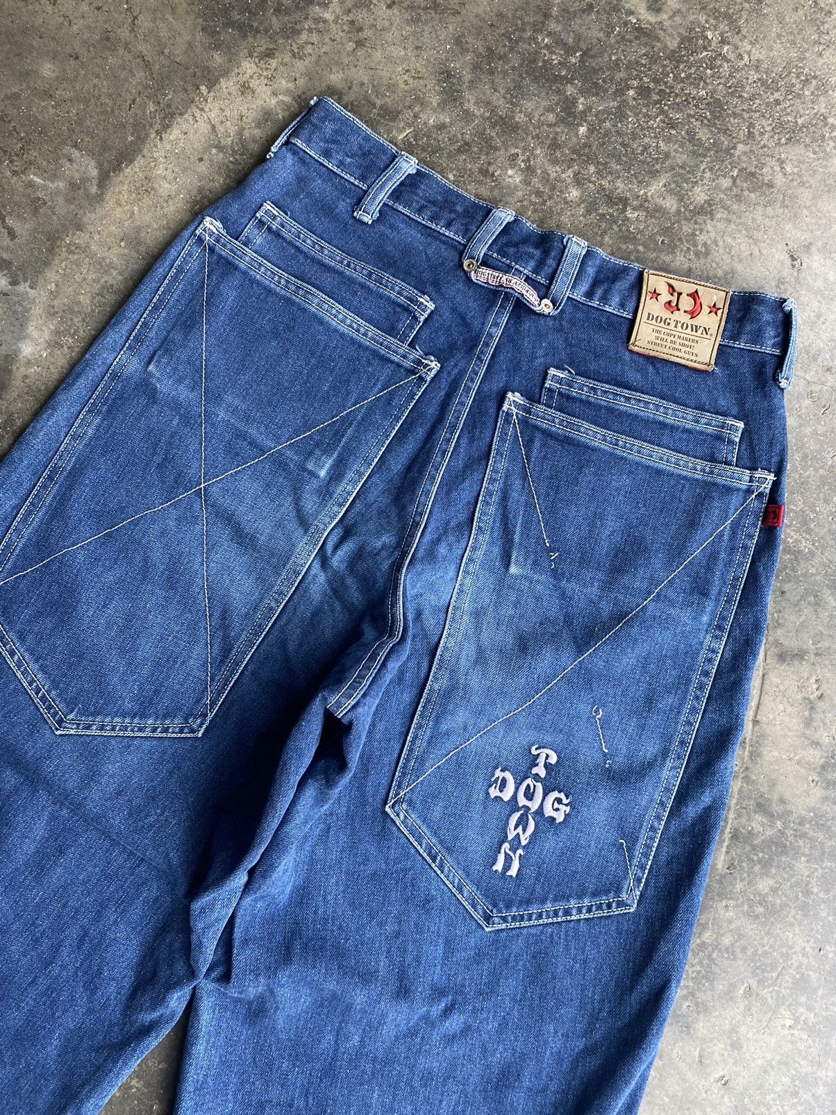 Dogtown Vintage Dogtown Skateboard Baggy Jeans Size US 29 - 3 Thumbnail
