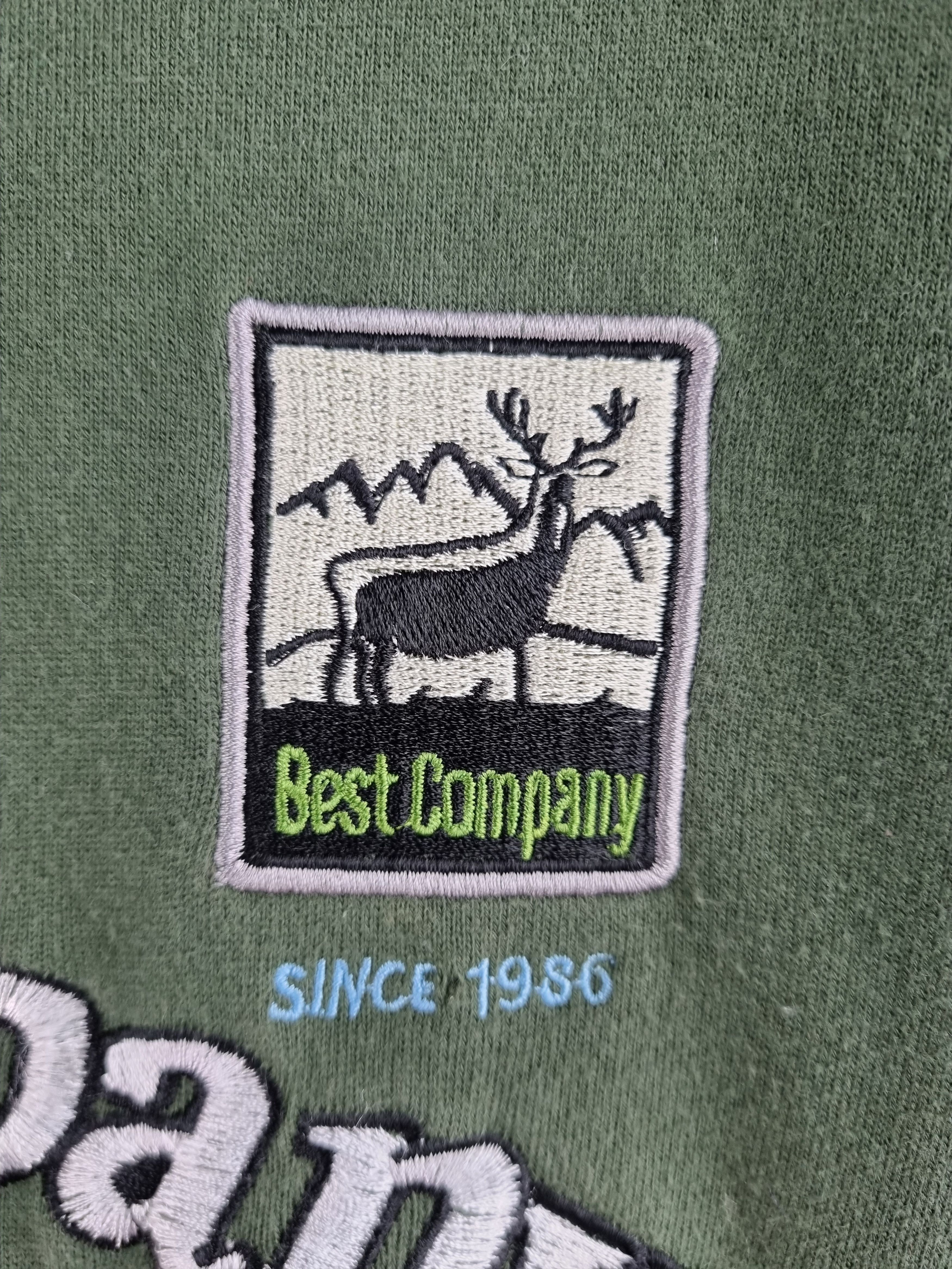 Designer × Vintage BEST COMPANY Vintage Mountain View Embroidered Sweatshirts Size US XL / EU 56 / 4 - 9 Thumbnail