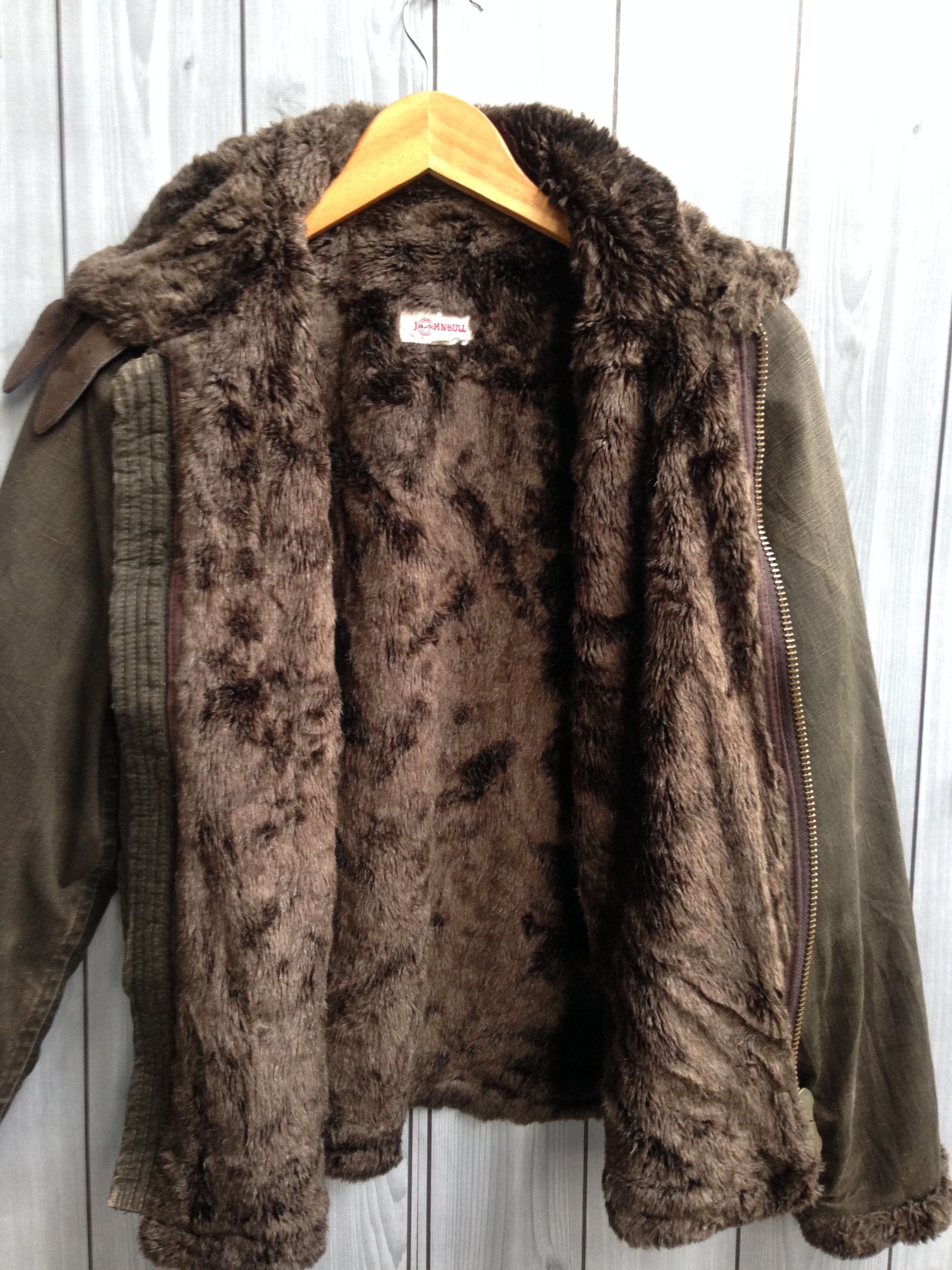 Johnbull × Vintage Vintage 80's John Bull Faux Fur Jacket Size US M / EU 48-50 / 2 - 7 Thumbnail