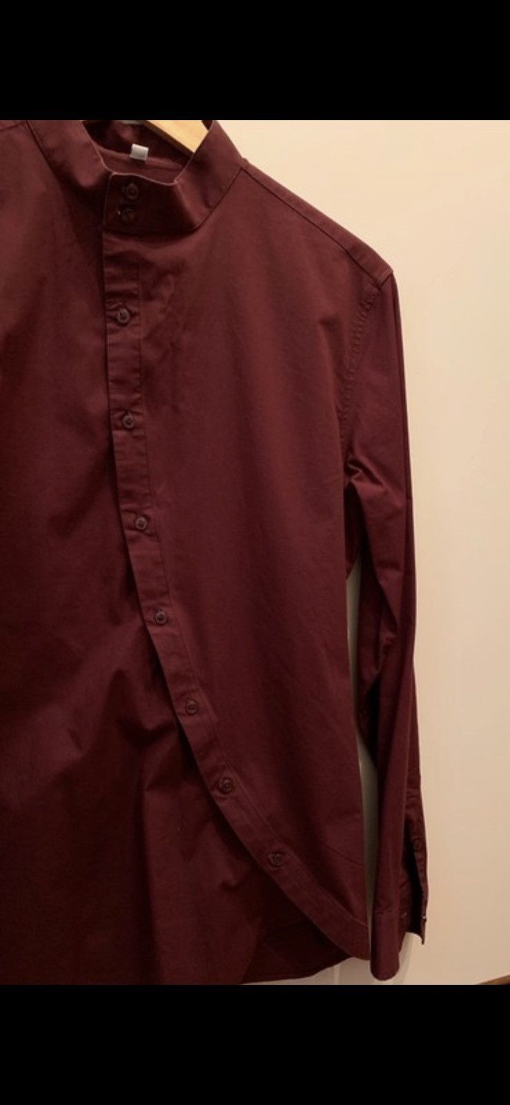 Other Men's stunning asymmetrical closure shirt Size US M / EU 48-50 / 2 - 2 Thumbnail