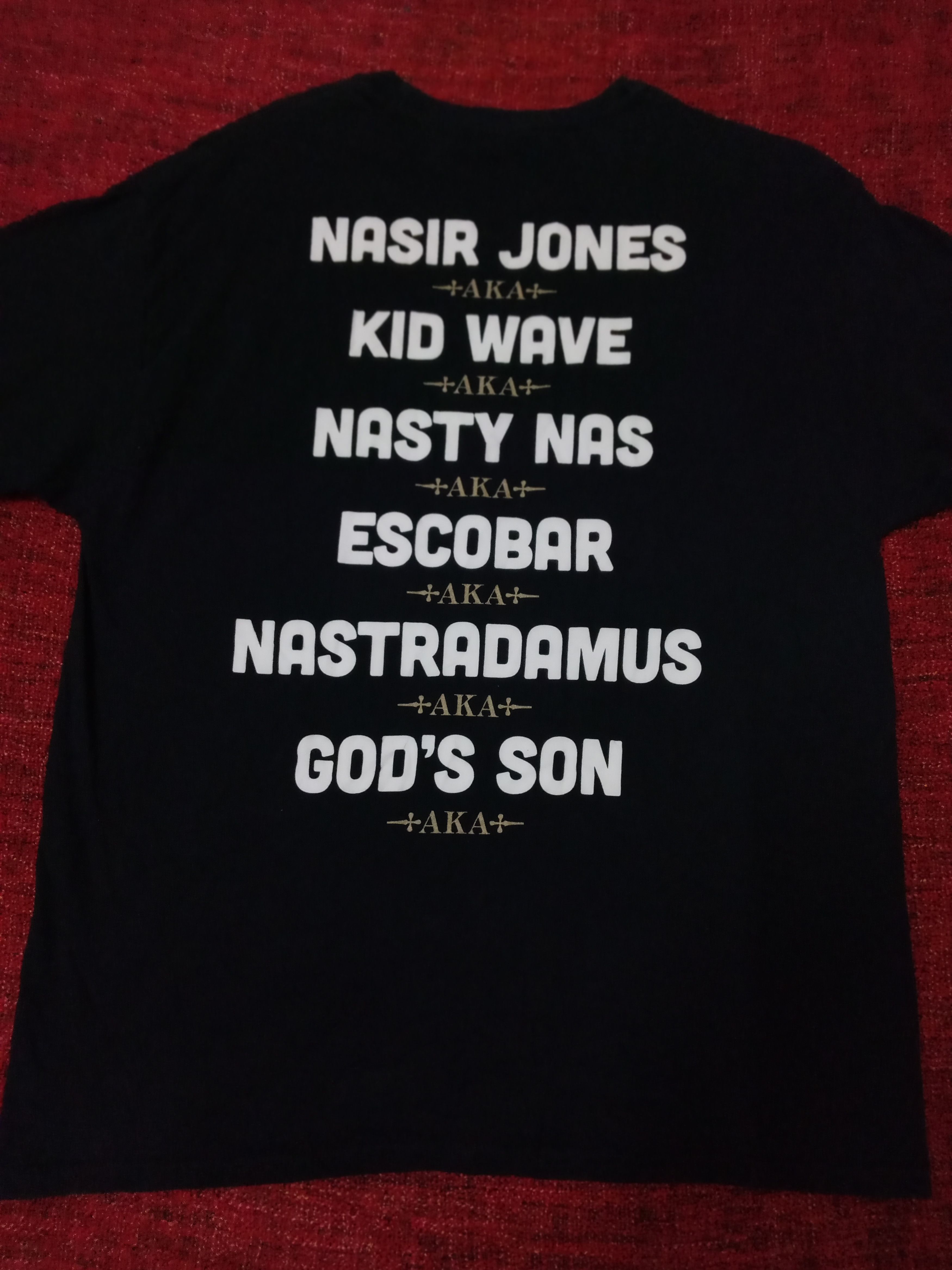 Nas × Rap Tees Rare Nas promo Life Is Good Tshirt Rap Hip Hop Def Jam Size US L / EU 52-54 / 3 - 3 Thumbnail