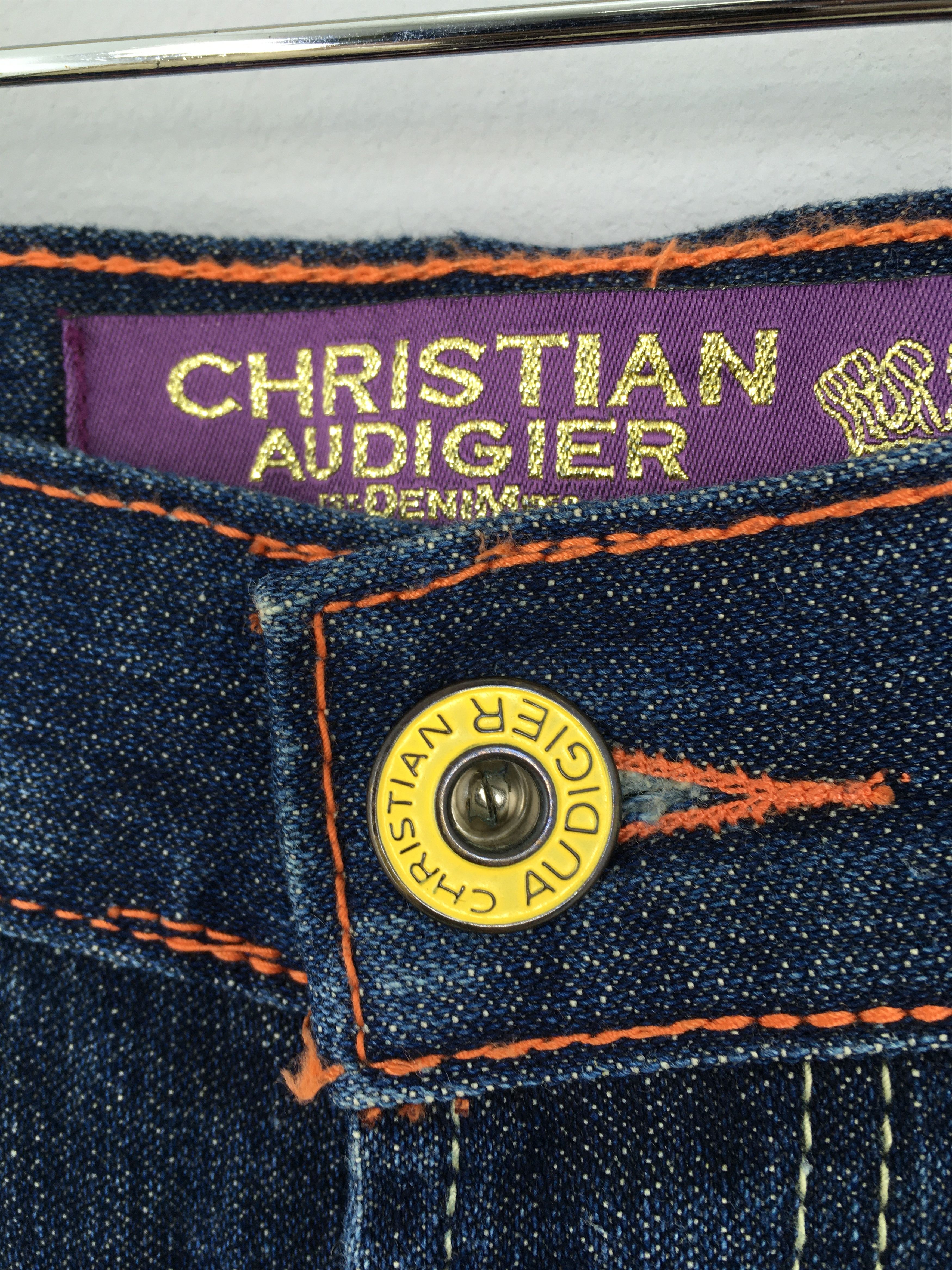 Christian Audigier Size 34x32 Christian Audigier Denim Gautama Buddha Art Size US 34 / EU 50 - 6 Thumbnail