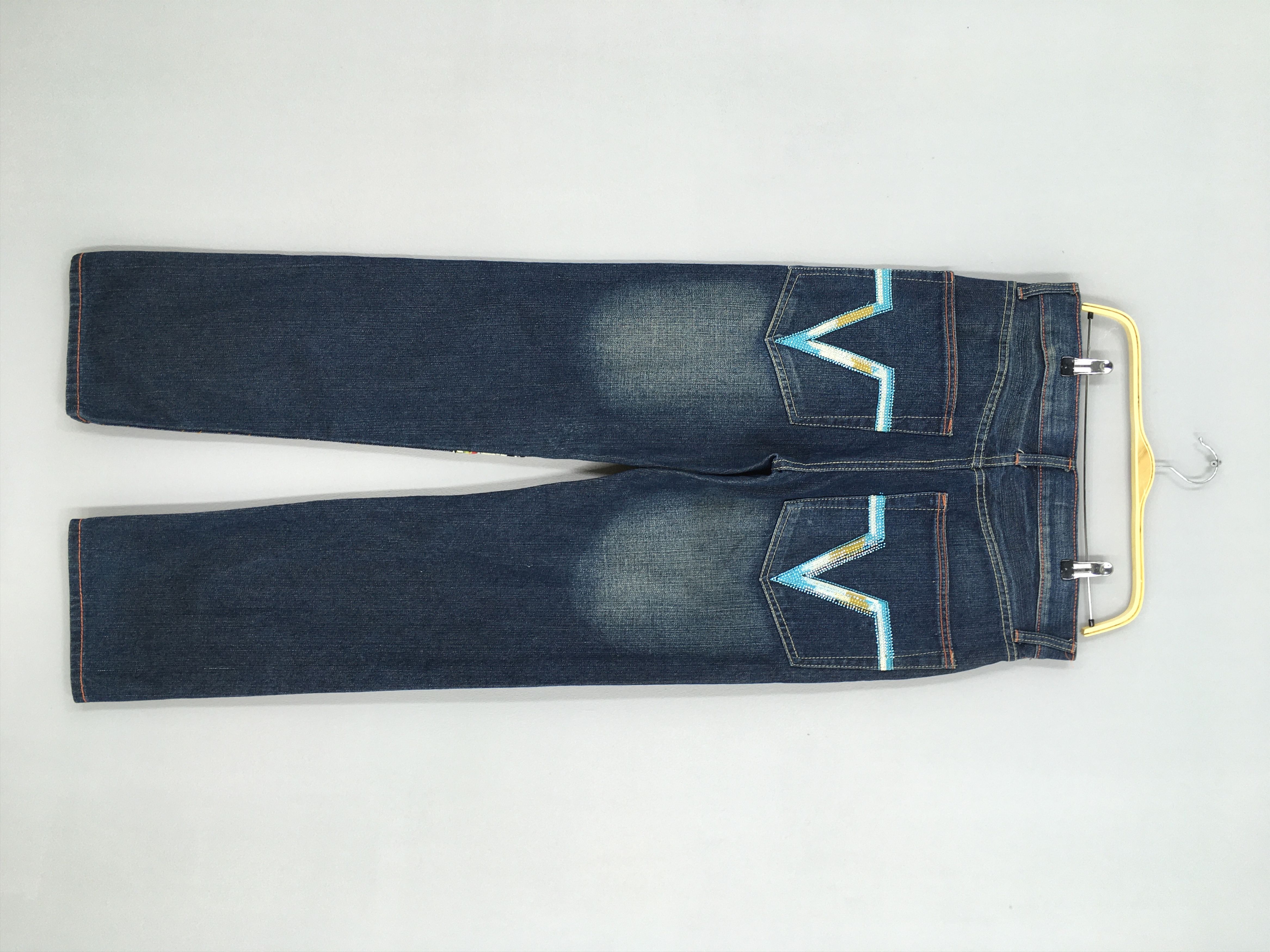 Christian Audigier Size 34x32 Christian Audigier Denim Gautama Buddha Art Size US 34 / EU 50 - 13 Thumbnail