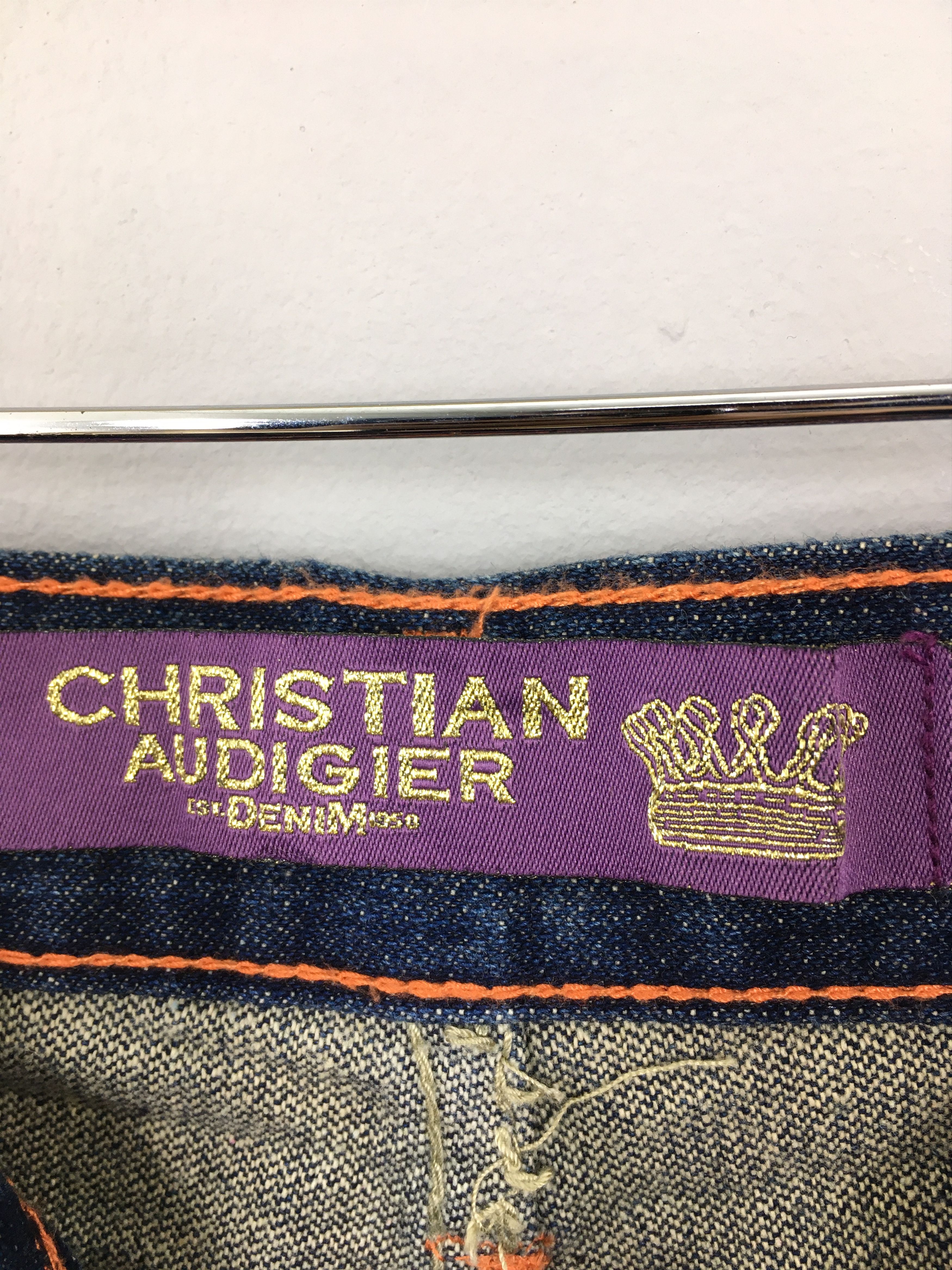 Christian Audigier Size 34x32 Christian Audigier Denim Gautama Buddha Art Size US 34 / EU 50 - 10 Thumbnail