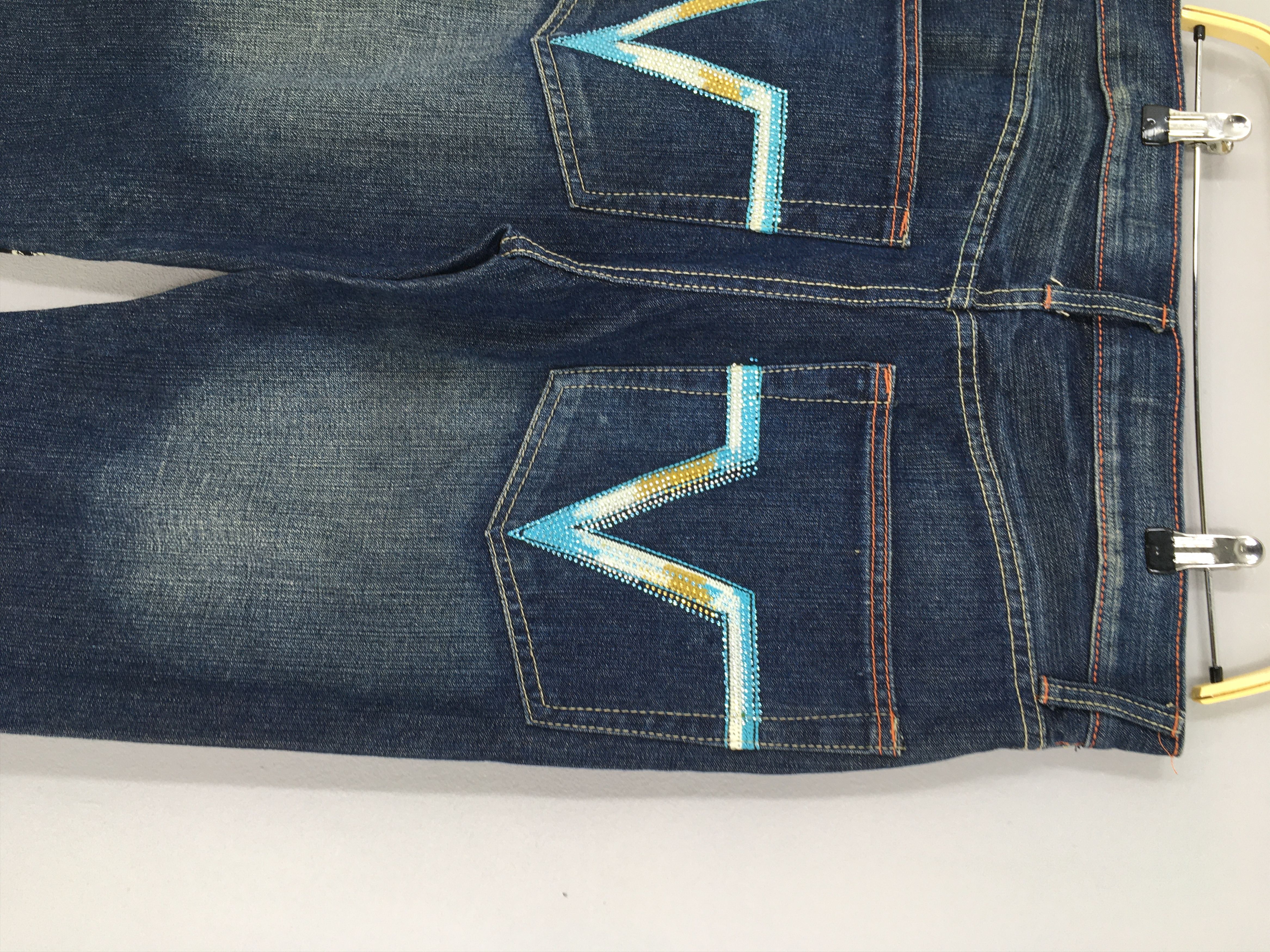 Christian Audigier Size 34x32 Christian Audigier Denim Gautama Buddha Art Size US 34 / EU 50 - 16 Thumbnail