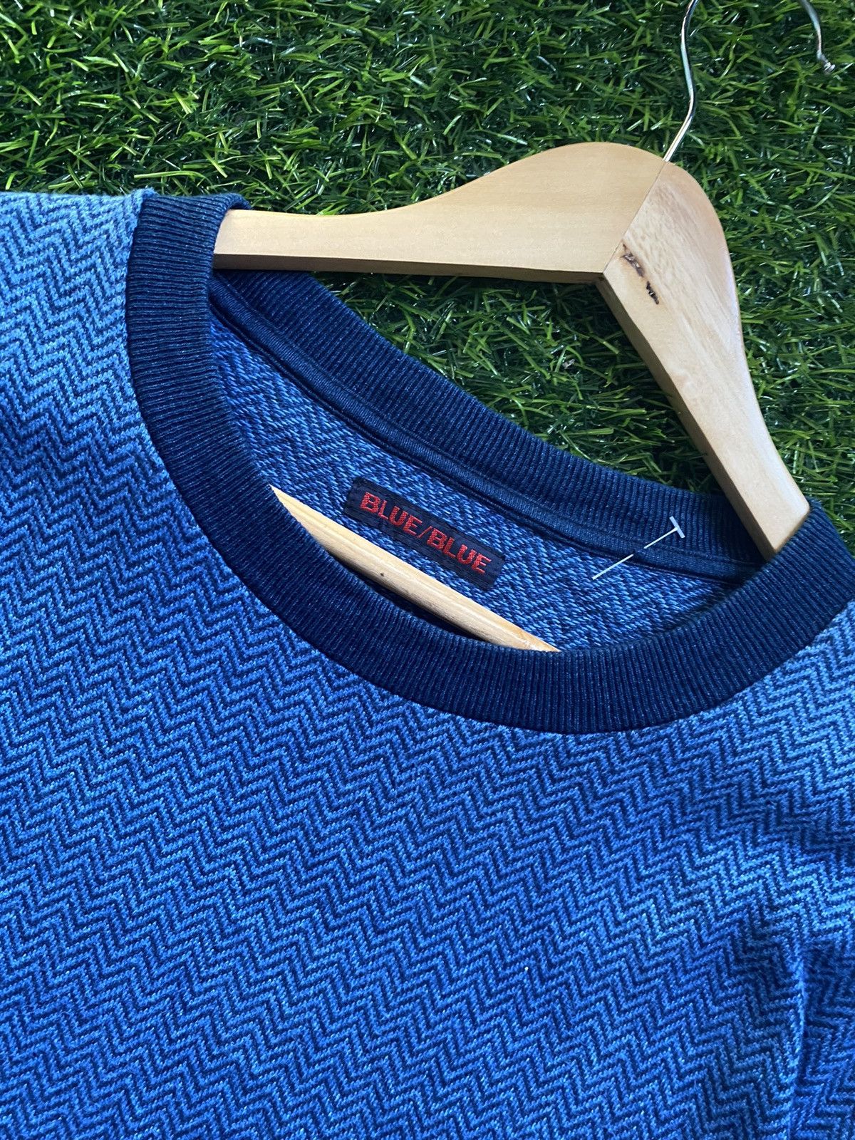 Blue Blue Japan Blue Blue Indigo Long Sleeve Tee Size US L / EU 52-54 / 3 - 2 Thumbnail